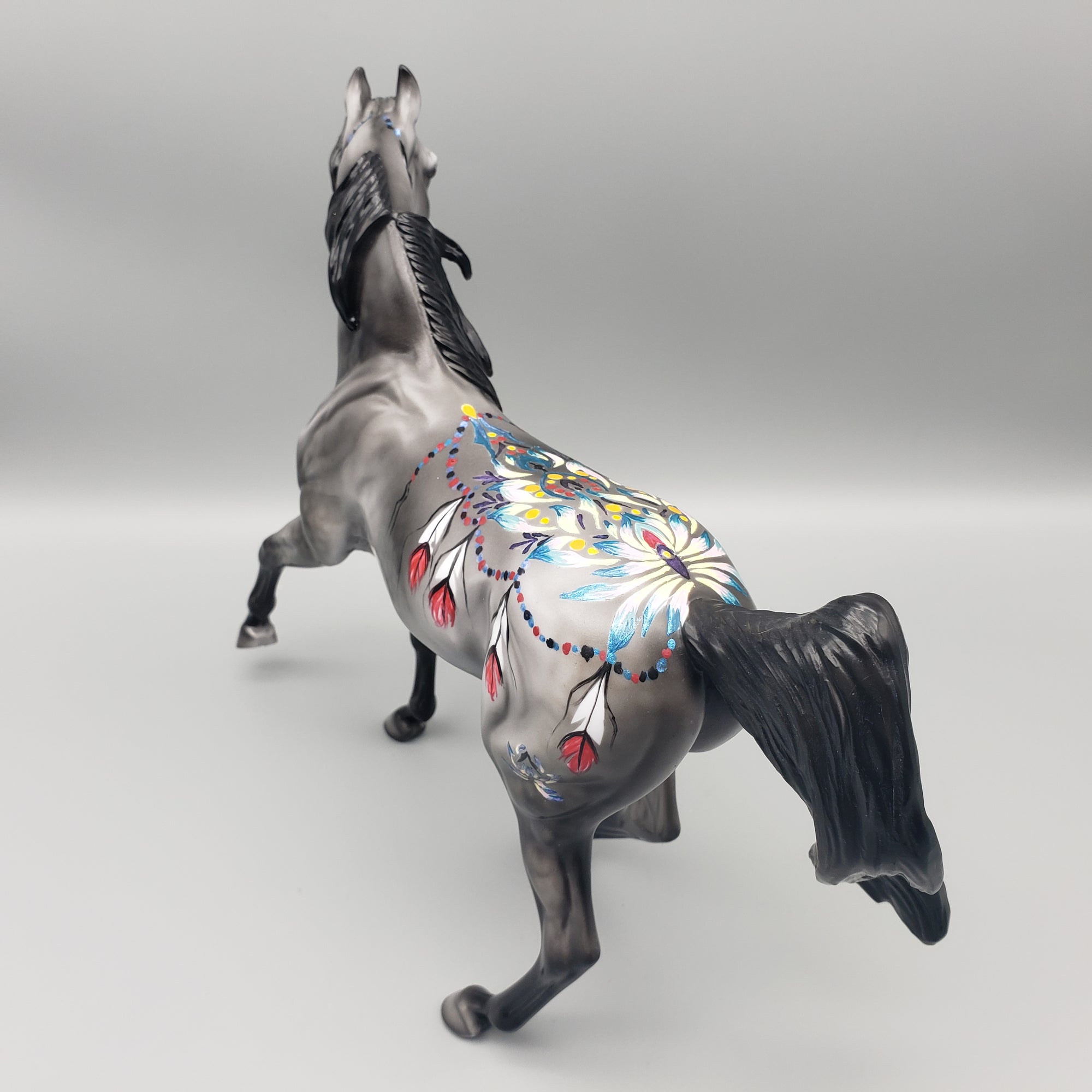 Regalia OOAK Deco Dapple Grey Arab Mare By Dawn Quick - Best Offers 1/22/24
