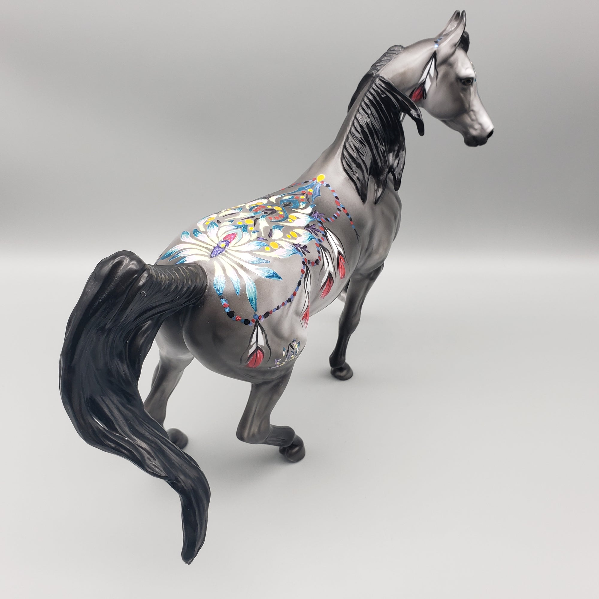 Regalia OOAK Deco Dapple Grey Arab Mare By Dawn Quick - Best Offers 1/22/24