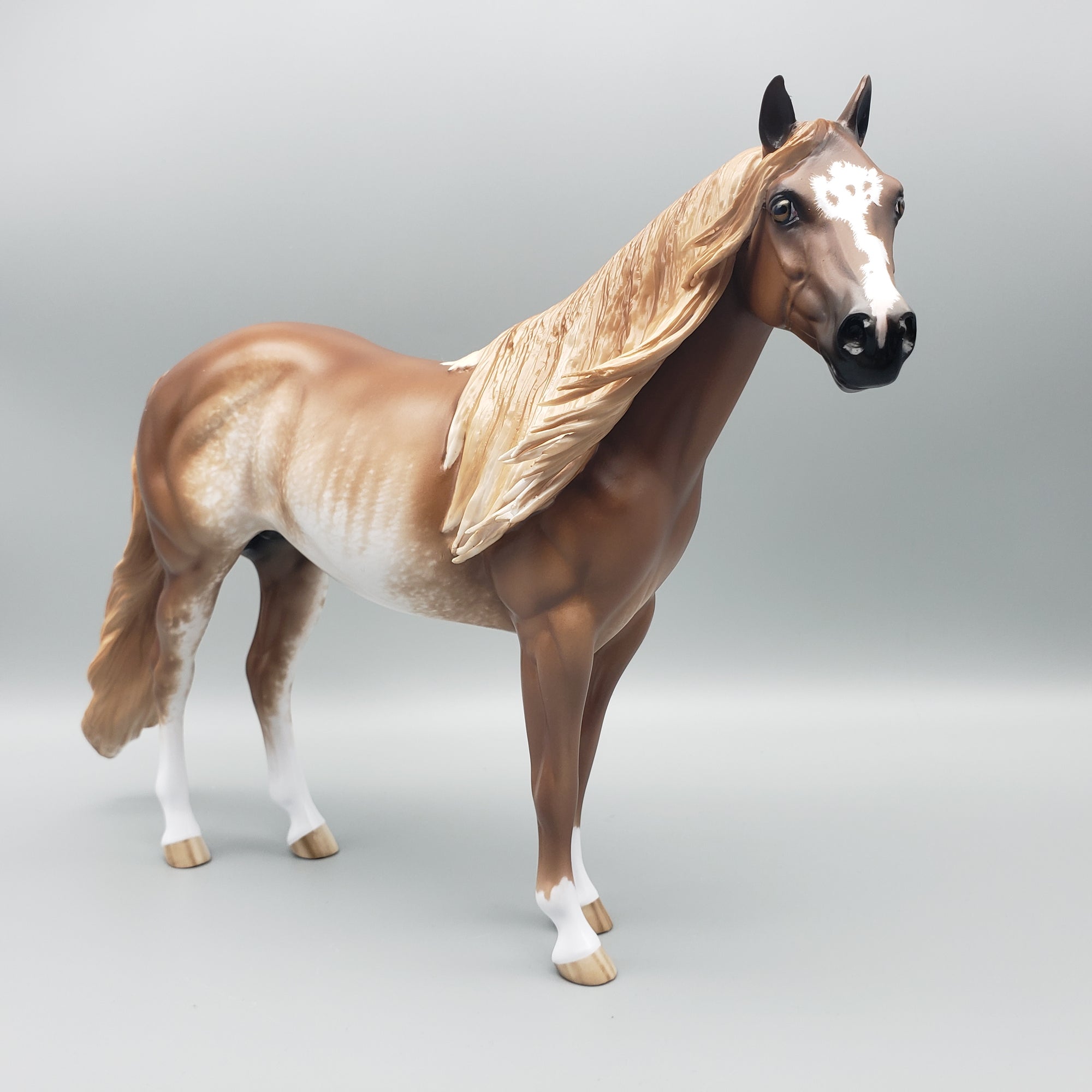 Radiant OOAK Chestnut Rabicano ISH by Sheryl Leisure - Best Offers 1/22/24