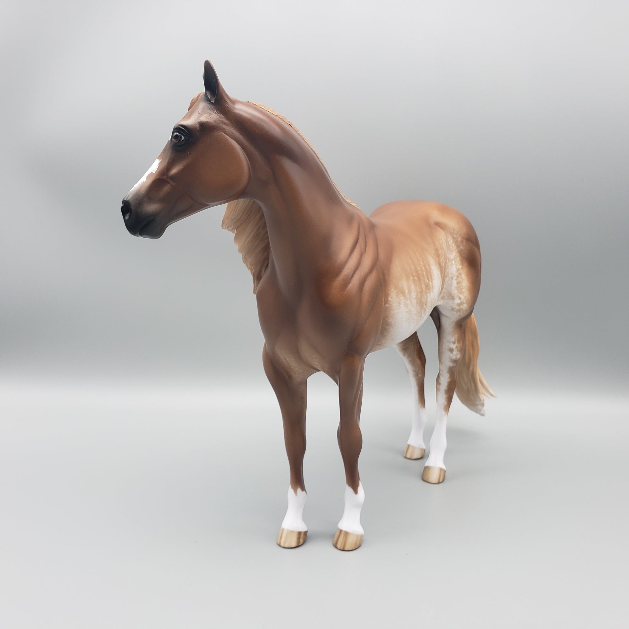 Radiant OOAK Chestnut Rabicano ISH by Sheryl Leisure - Best Offers 1/22/24