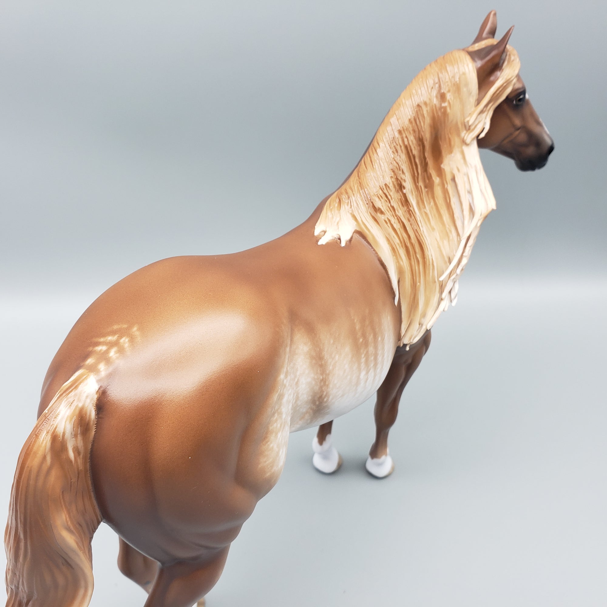 Radiant OOAK Chestnut Rabicano ISH by Sheryl Leisure - Best Offers 1/22/24