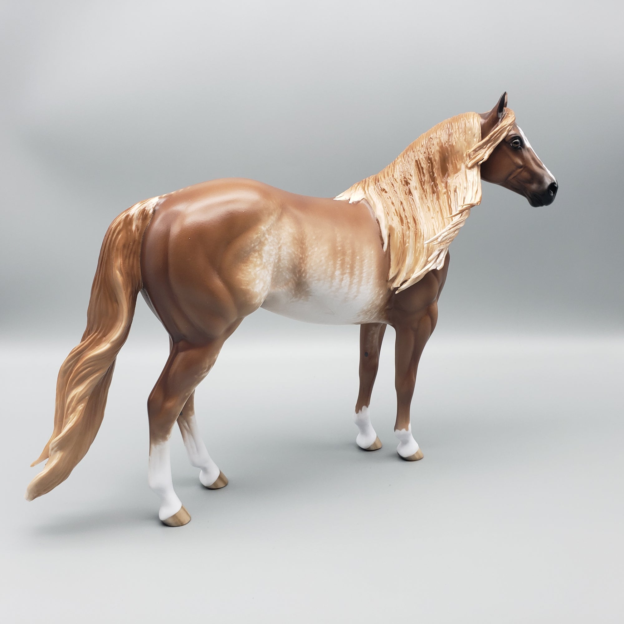 Radiant OOAK Chestnut Rabicano ISH by Sheryl Leisure - Best Offers 1/22/24