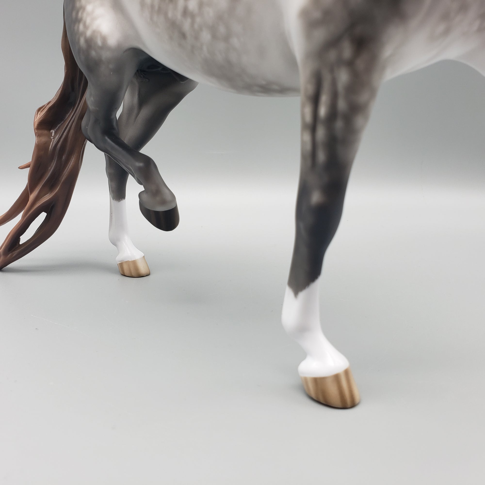 Splendid OOAK Dappled Grey Saddlebred by Sheryl Leisure - Best Offers 1/22/24