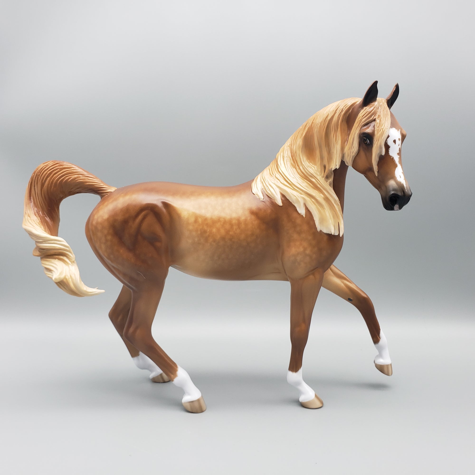 Glittering OOAK Dappled Chestnut Arab Mare by Sheryl Leisure - Best Offers 1/22/24