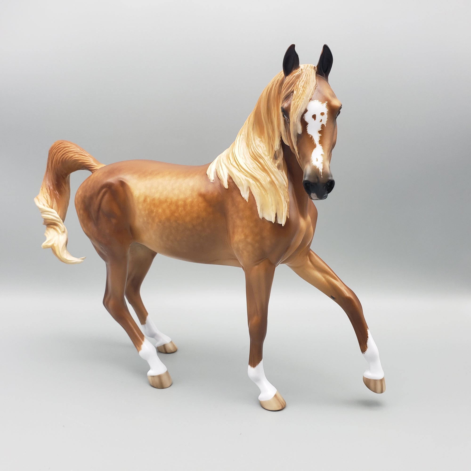 Glittering OOAK Dappled Chestnut Arab Mare by Sheryl Leisure - Best Offers 1/22/24