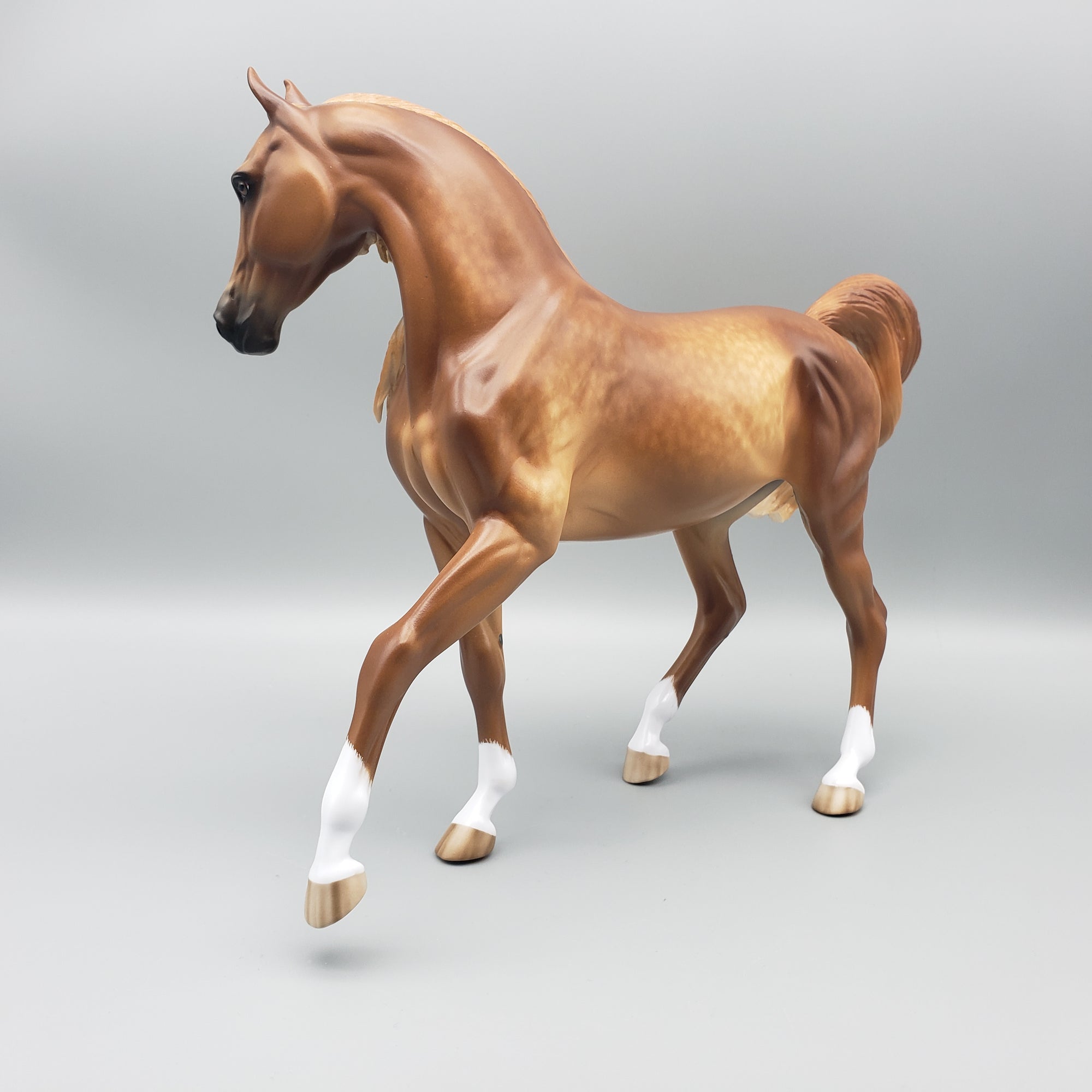 Glittering OOAK Dappled Chestnut Arab Mare by Sheryl Leisure - Best Offers 1/22/24