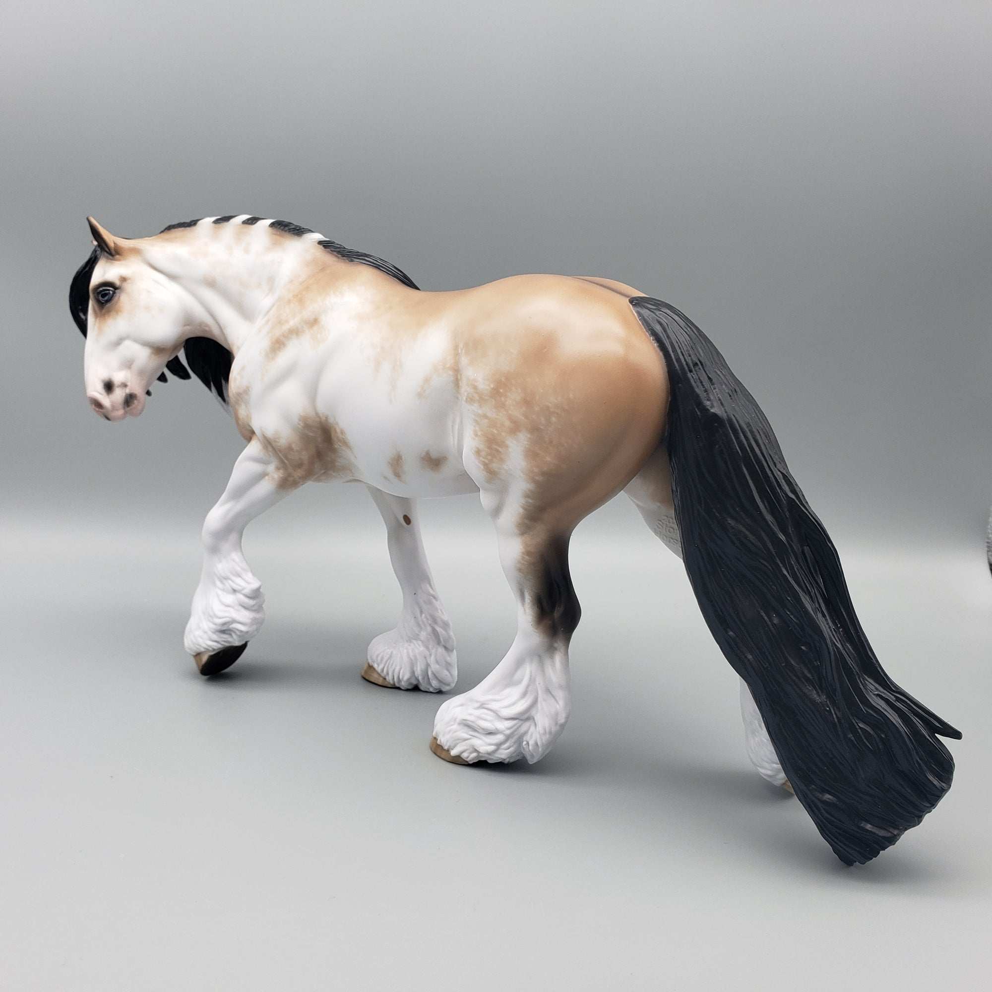 Lavish OOAK Buckskin Sabino Irish Cob by Sheryl Leisure - Best Offers 1/22/24