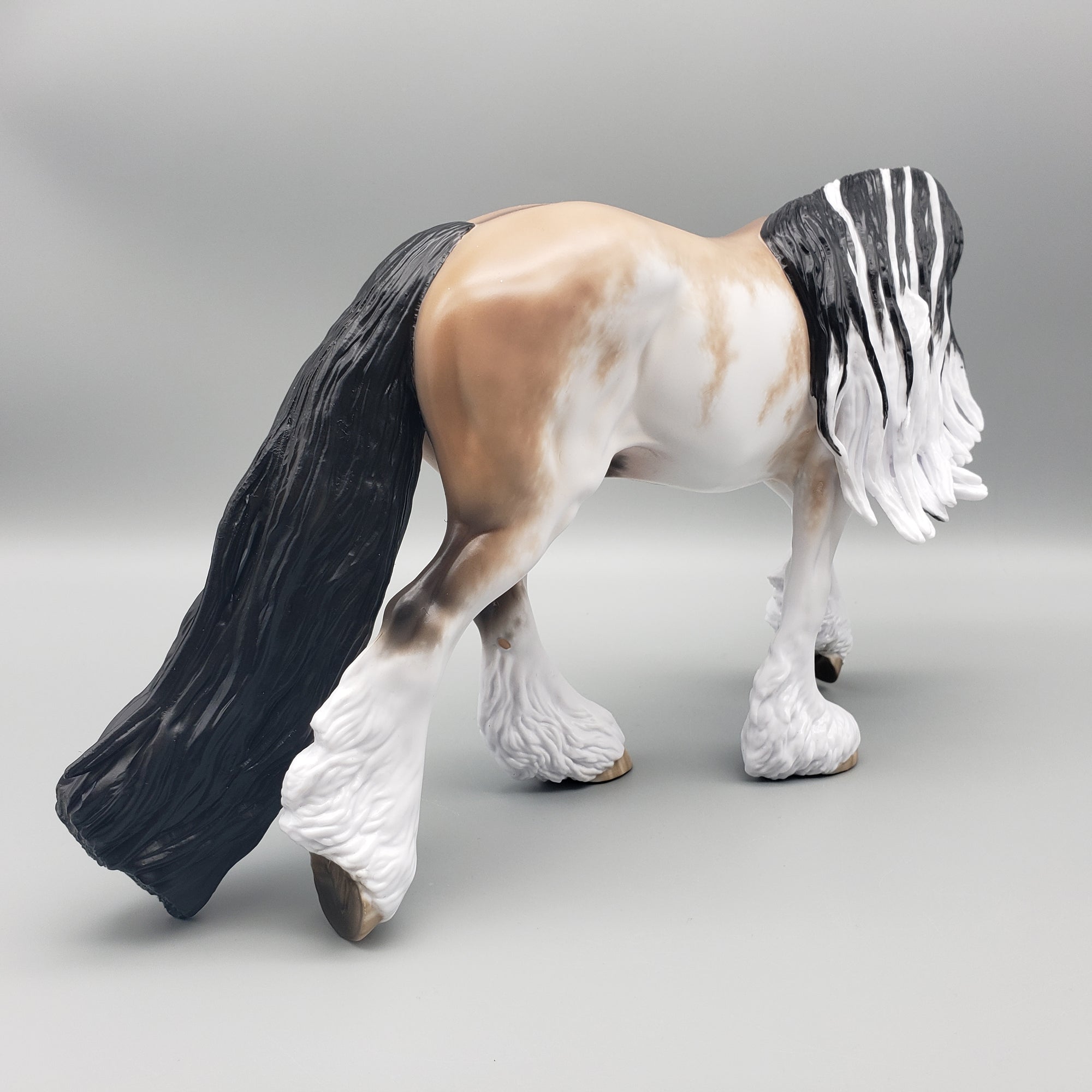 Lavish OOAK Buckskin Sabino Irish Cob by Sheryl Leisure - Best Offers 1/22/24