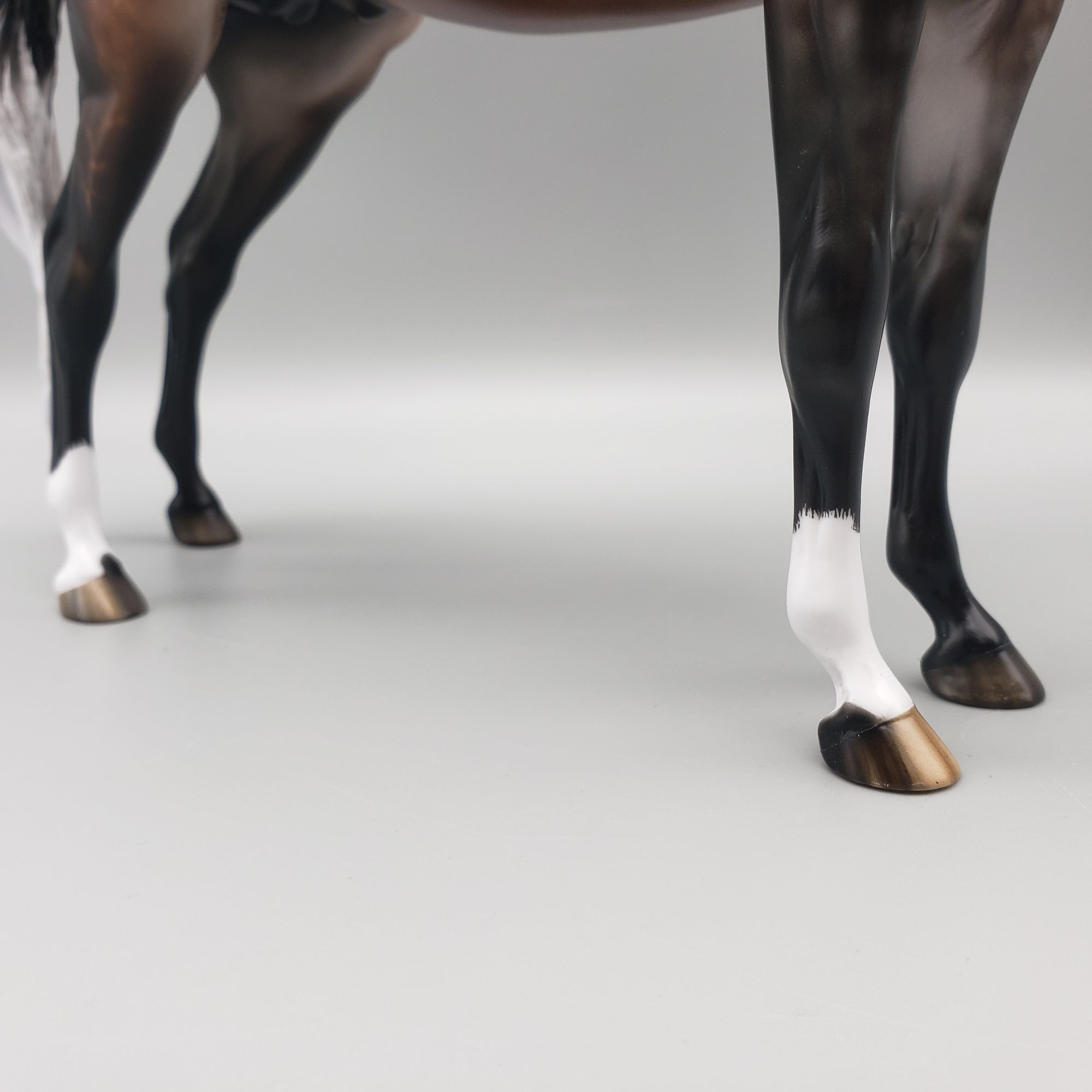 Sumptuous OOAK Dappled Bay going Gray Arabian By Sheryl Leisure Best Offers 1/29/24