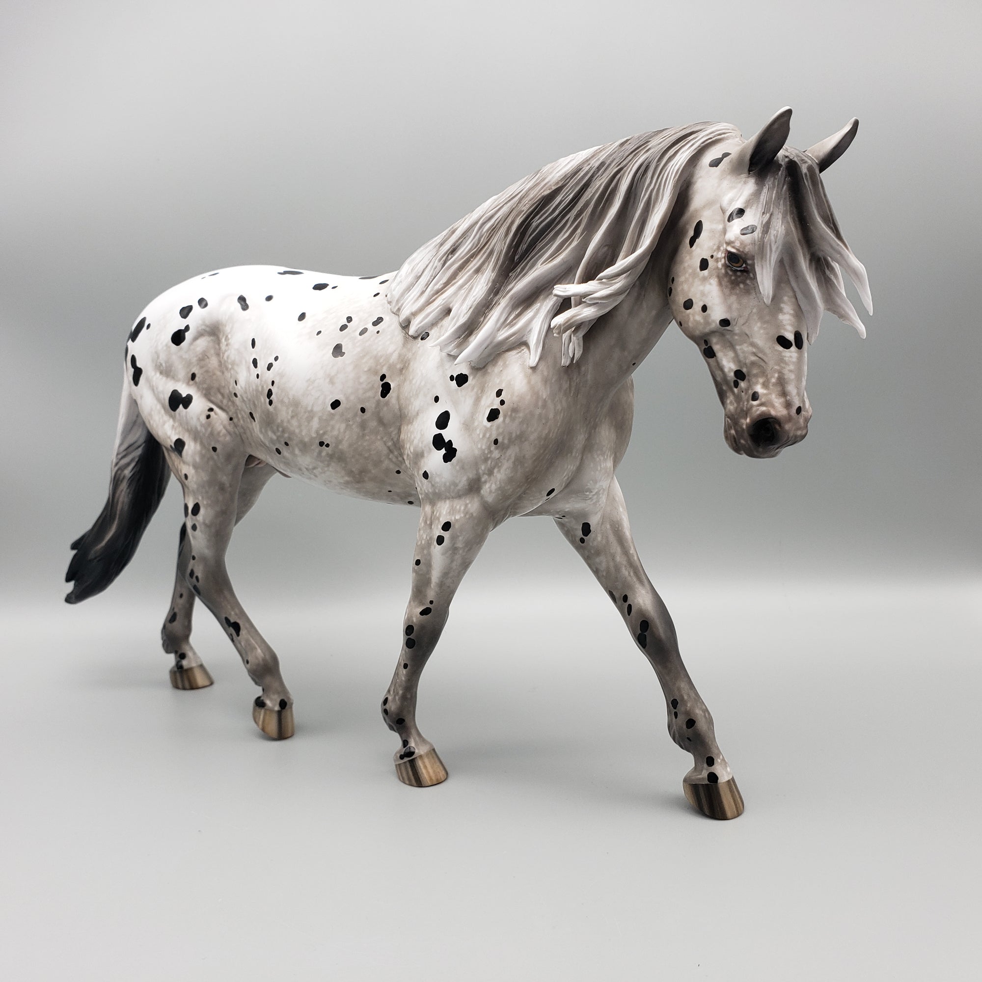 Sublime OOAK Leopard Appaloosa Irish Draft By Sheryl Leisure Best Offers 1/29/24