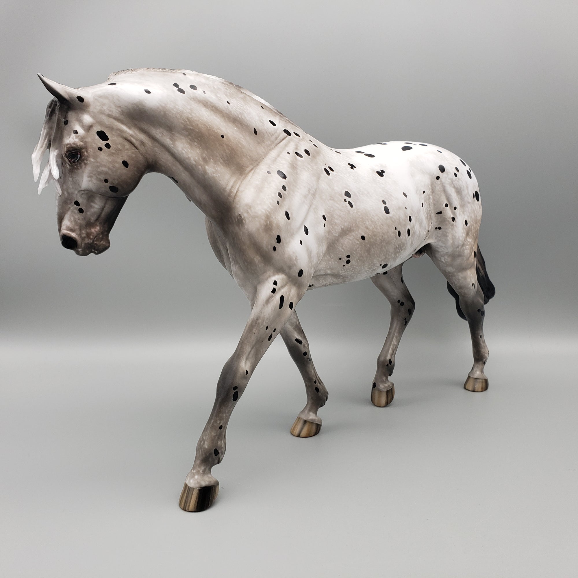 Sublime OOAK Leopard Appaloosa Irish Draft By Sheryl Leisure Best Offers 1/29/24