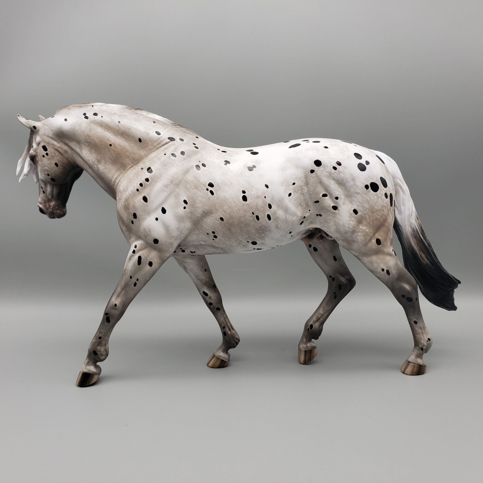 Sublime OOAK Leopard Appaloosa Irish Draft By Sheryl Leisure Best Offers 1/29/24