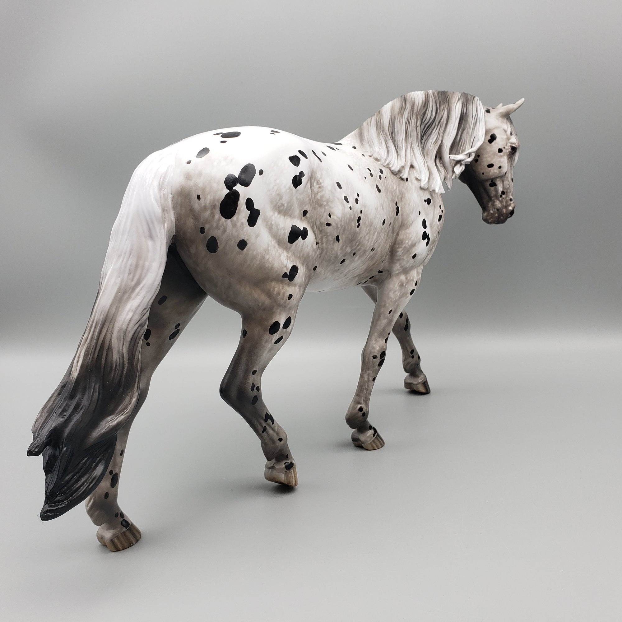 Sublime OOAK Leopard Appaloosa Irish Draft By Sheryl Leisure Best Offers 1/29/24