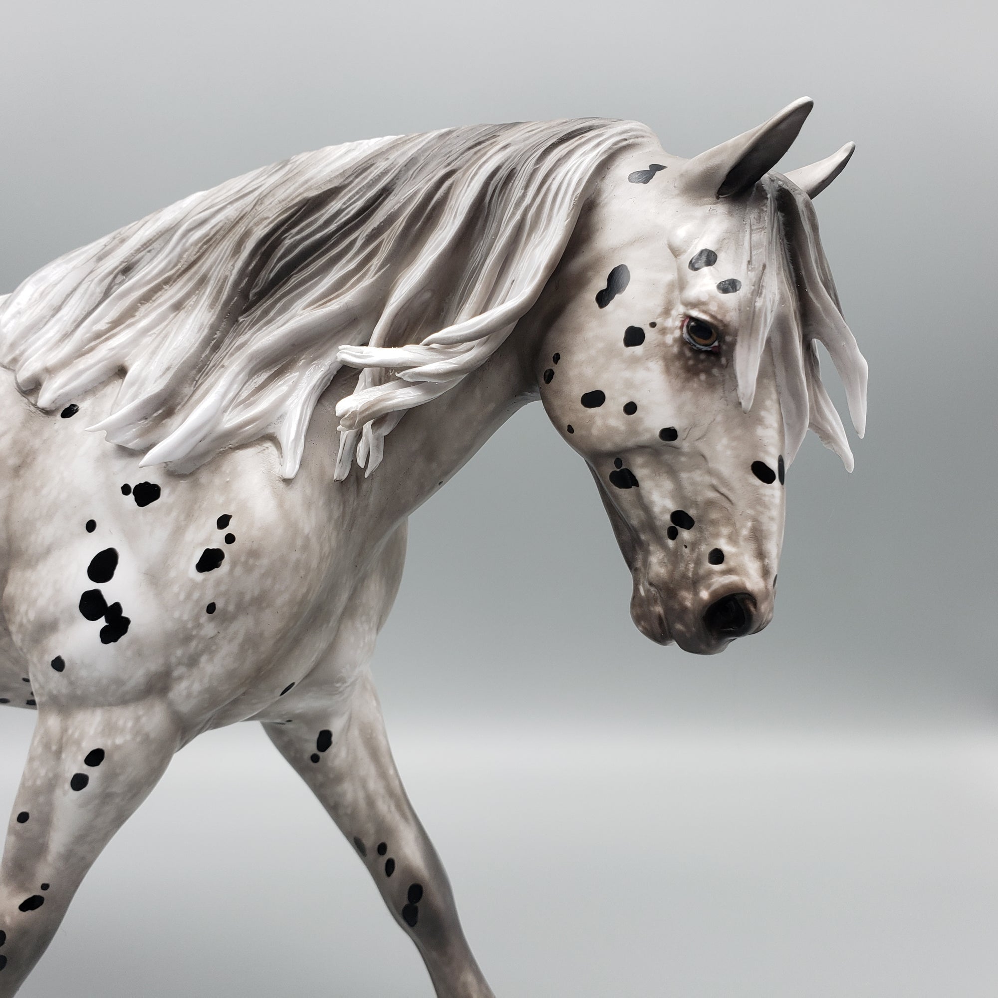 Sublime OOAK Leopard Appaloosa Irish Draft By Sheryl Leisure Best Offers 1/29/24