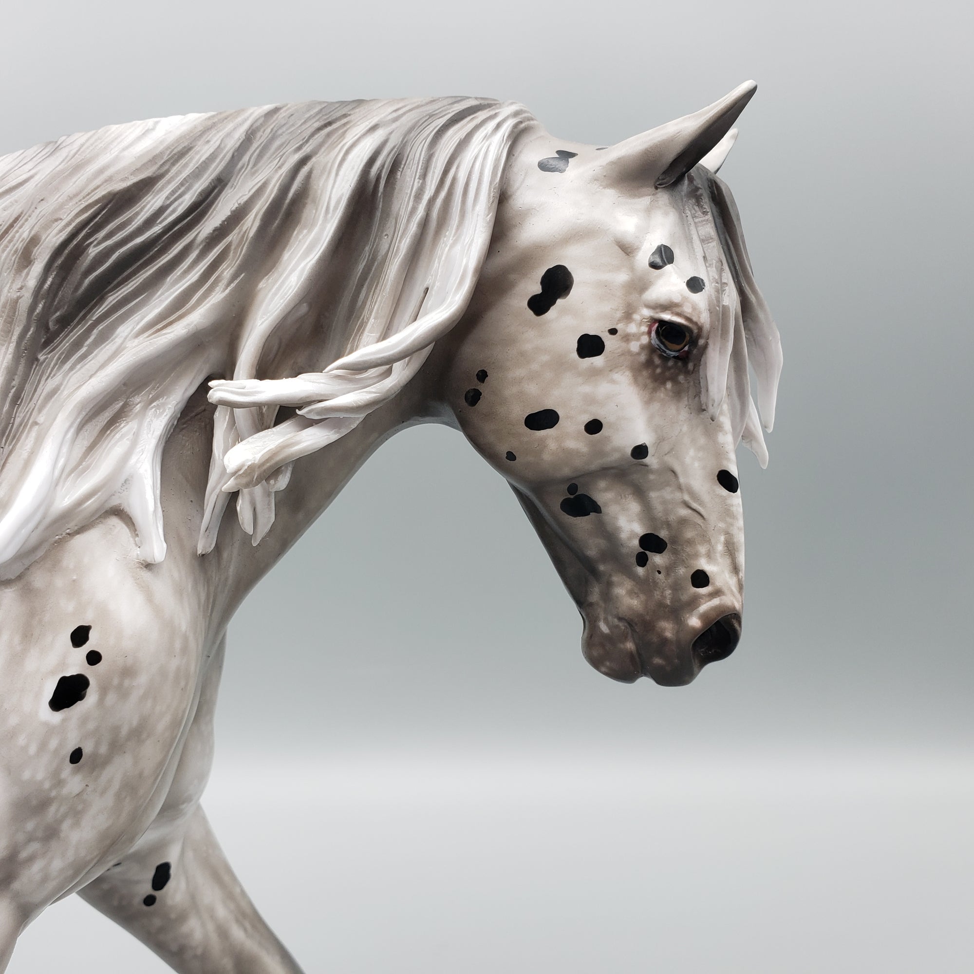 Sublime OOAK Leopard Appaloosa Irish Draft By Sheryl Leisure Best Offers 1/29/24