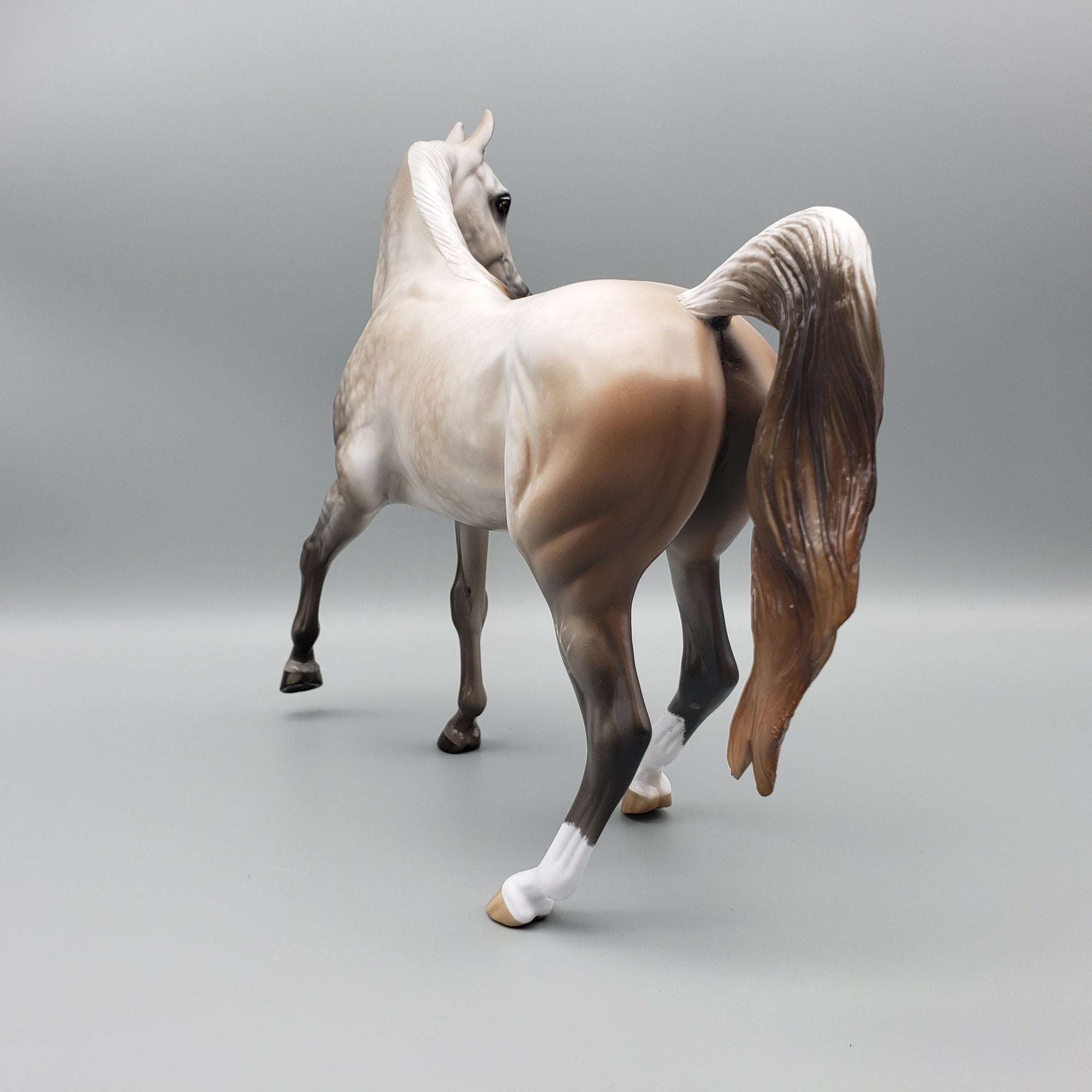 Posh OOAK Dappled Rose Gray Arabian Mare By Sheryl Leisure Best Offers 4/30/24