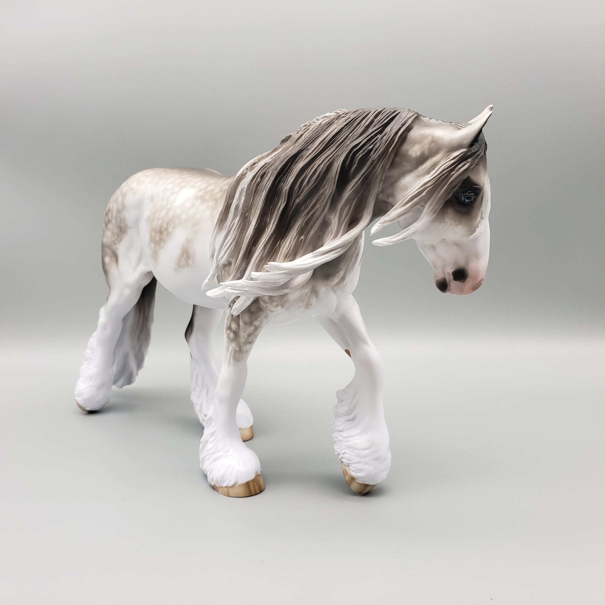 Resplendent OOAK Dappled Gray Sabino Cob By Sheryl Leisure Best Offers 1/29/24