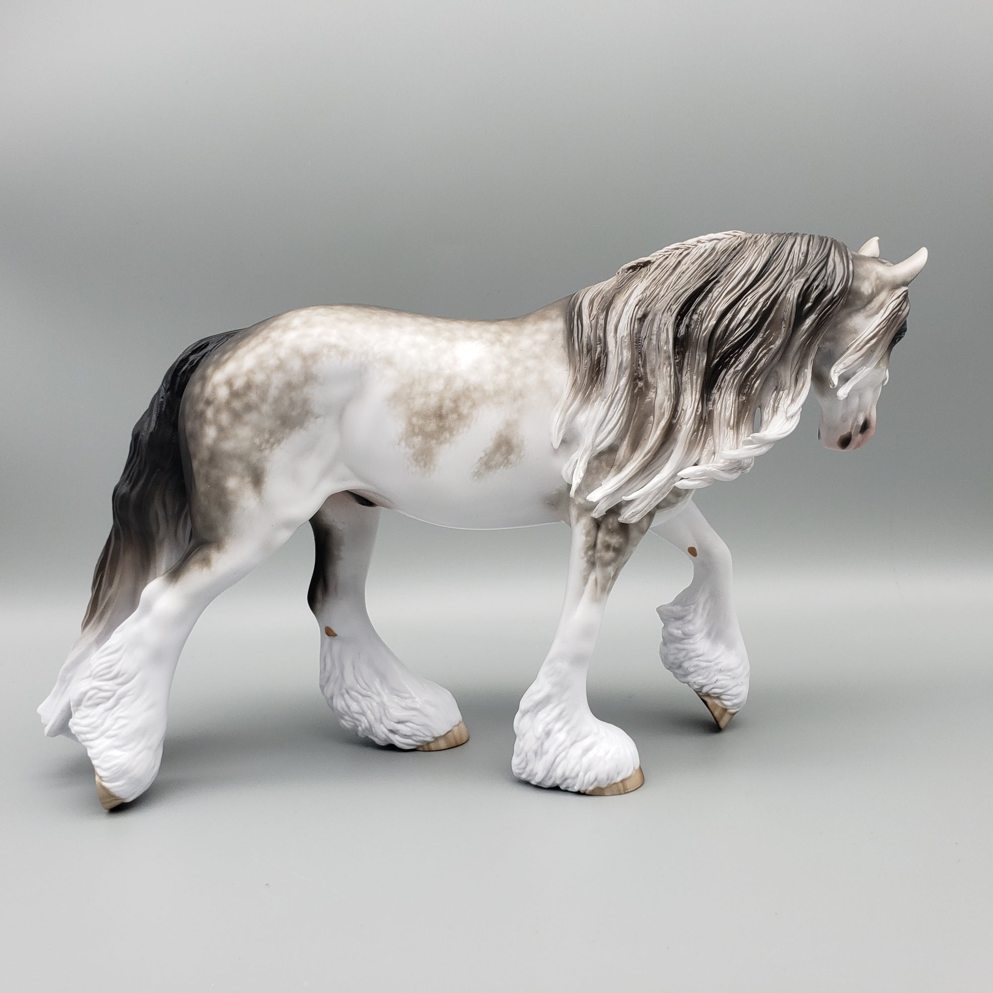 Resplendent OOAK Dappled Gray Sabino Cob By Sheryl Leisure Best Offers 1/29/24