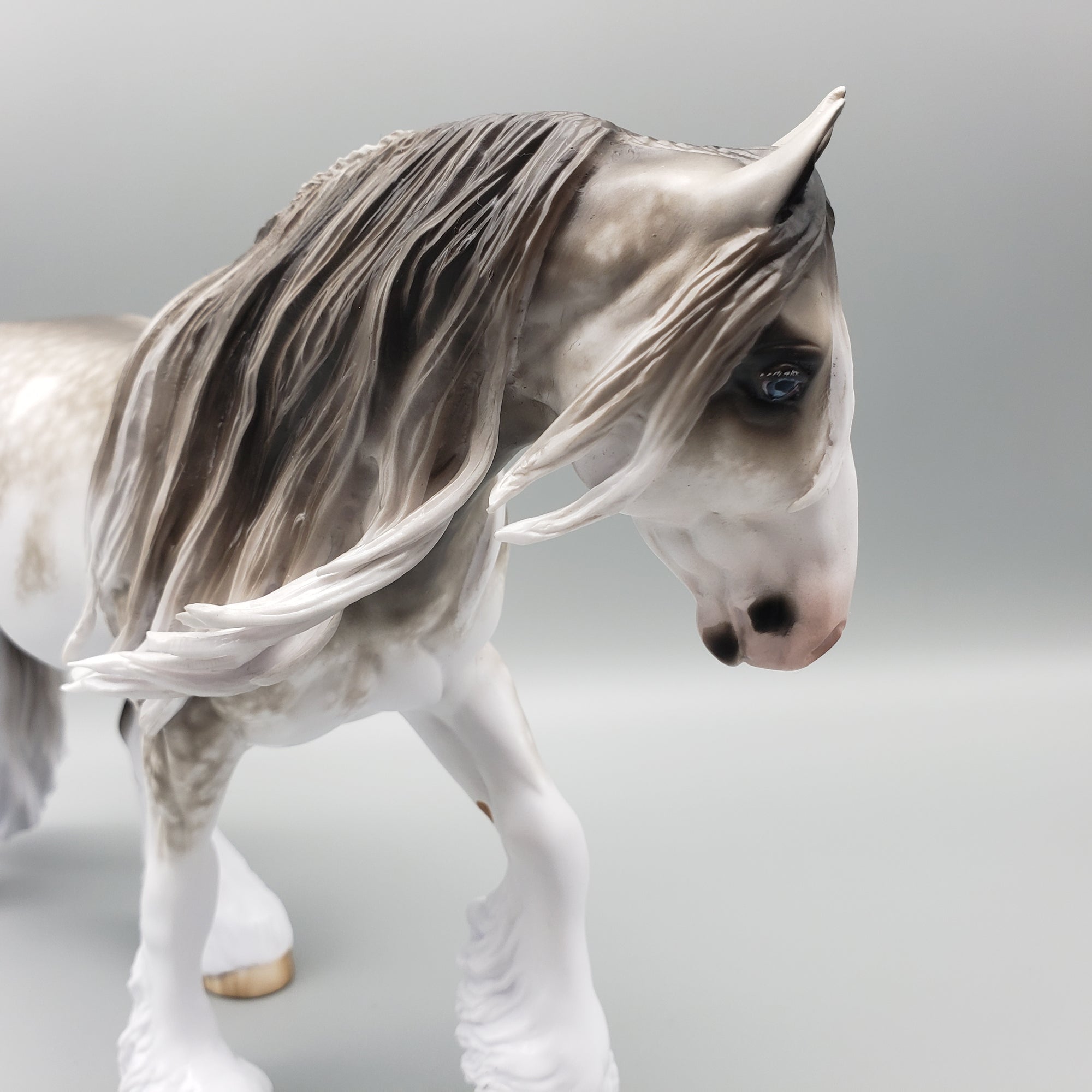 Resplendent OOAK Dappled Gray Sabino Cob By Sheryl Leisure Best Offers 1/29/24