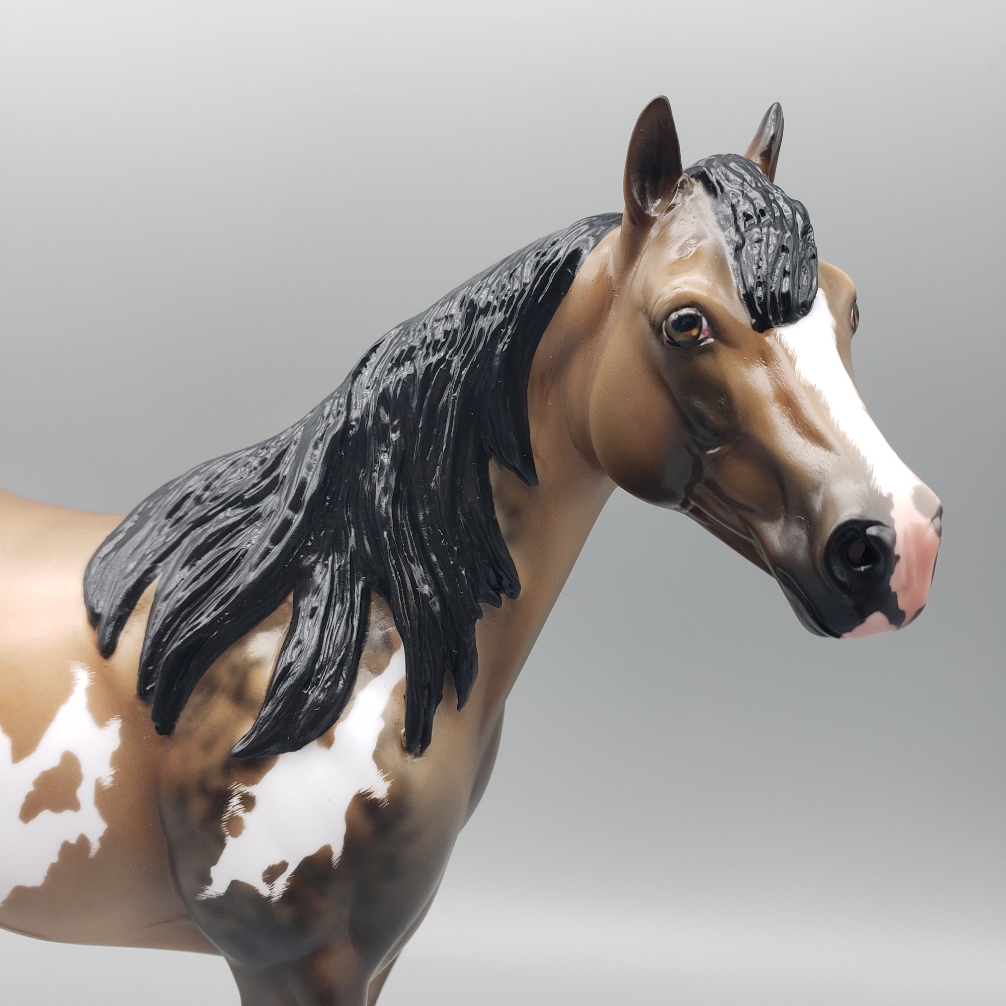 Fen OOAK Sooty Buckskin Overo ISH By Angela Marleau Best Offers 1/29/24