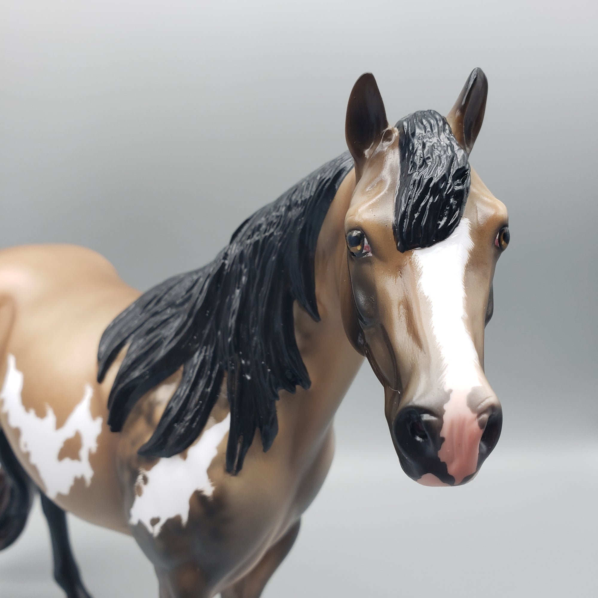 Fen OOAK Sooty Buckskin Overo ISH By Angela Marleau Best Offers 1/29/24