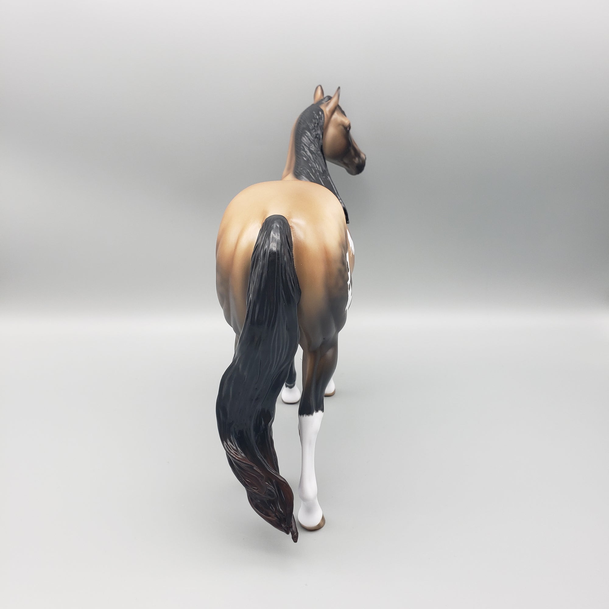 Fen OOAK Sooty Buckskin Overo ISH By Angela Marleau Best Offers 1/29/24