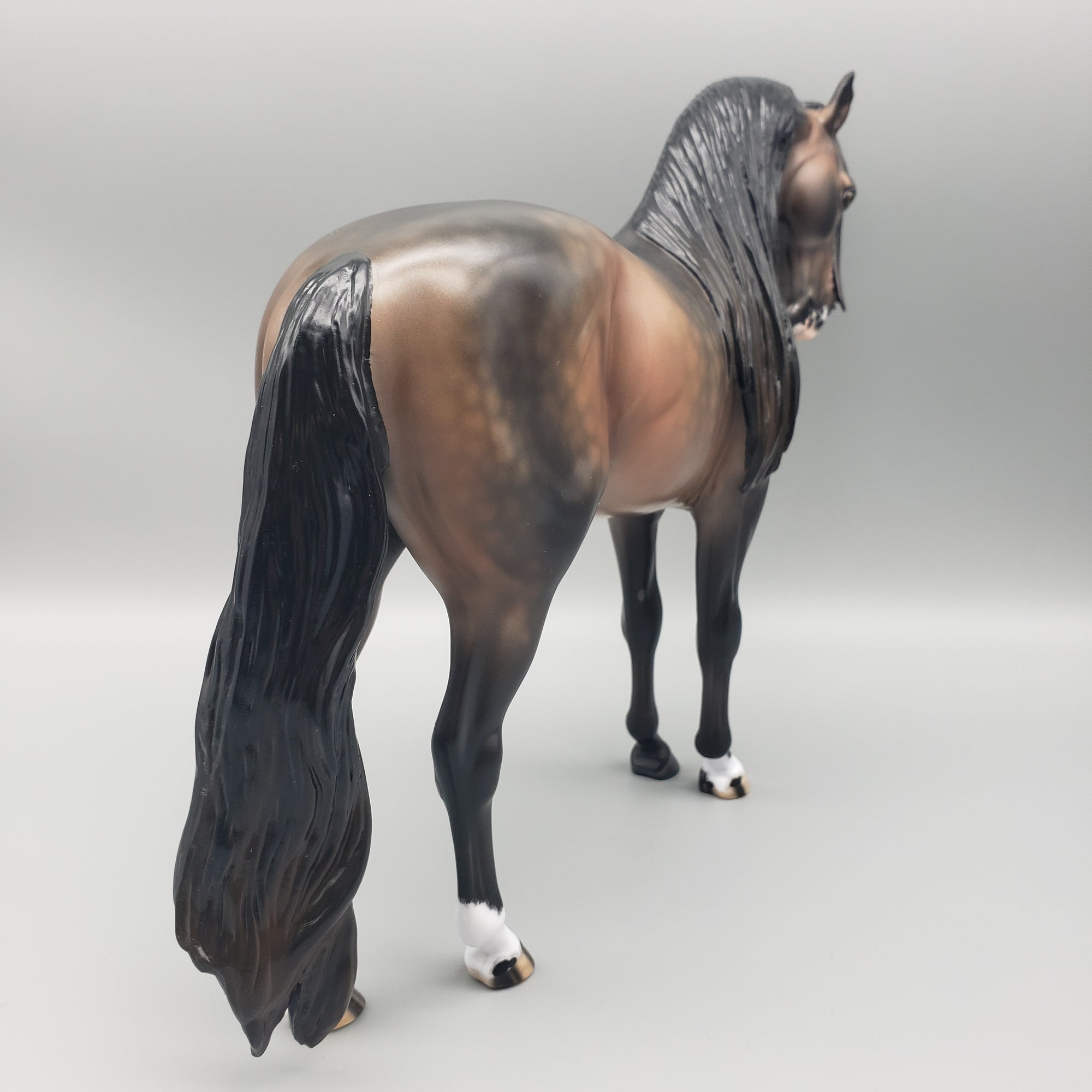 Valade OOAK Dappled Sooty Buckskin Andalusian By Jess Hamill Best Offers 1/29/24