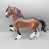 What If OOAK Dappled Bay Trotting Drafter By Ellen Robbins Best Offers 1/29/24