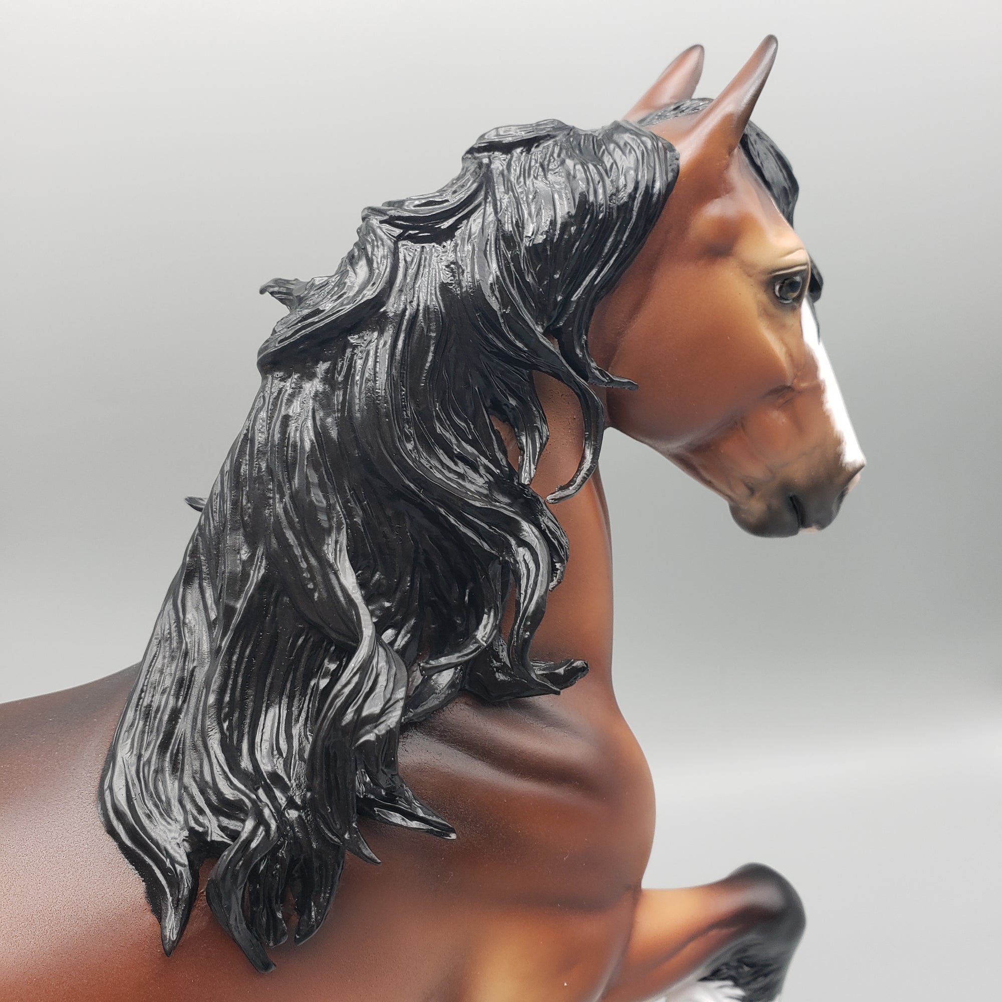 What If OOAK Dappled Bay Trotting Drafter By Ellen Robbins Best Offers 1/29/24