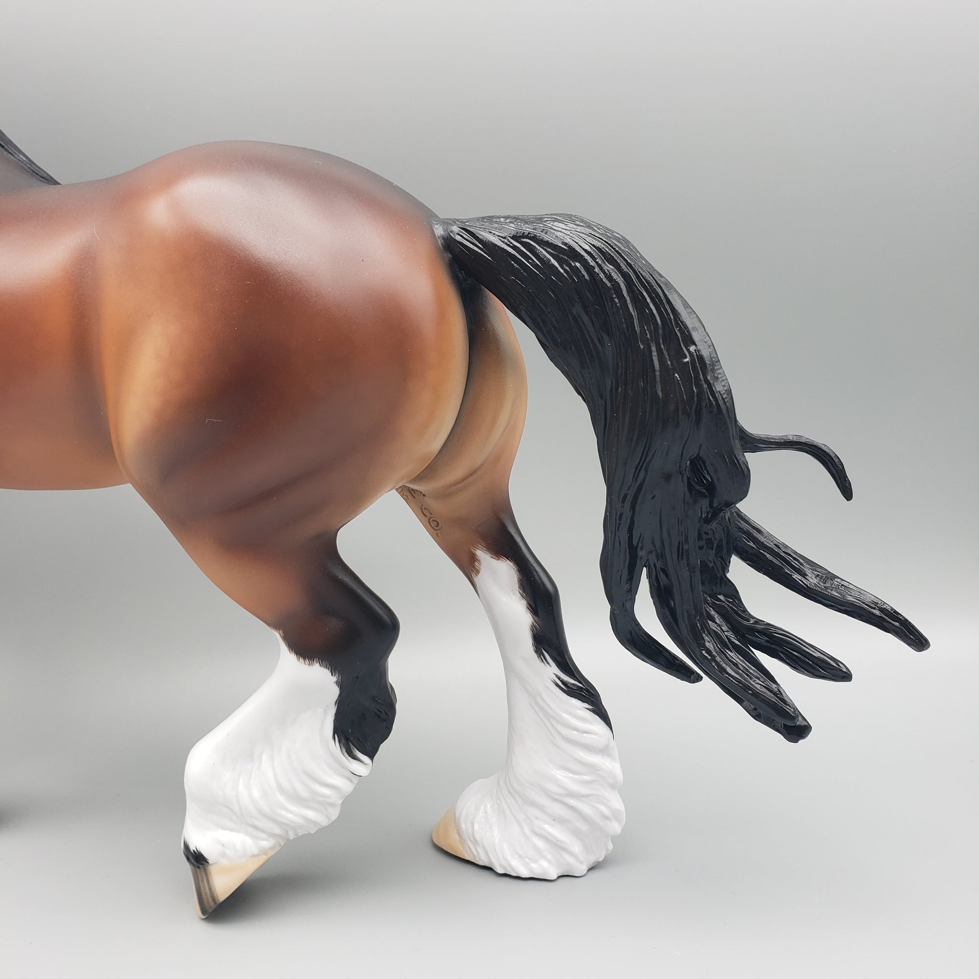 What If OOAK Dappled Bay Trotting Drafter By Ellen Robbins Best Offers 1/29/24