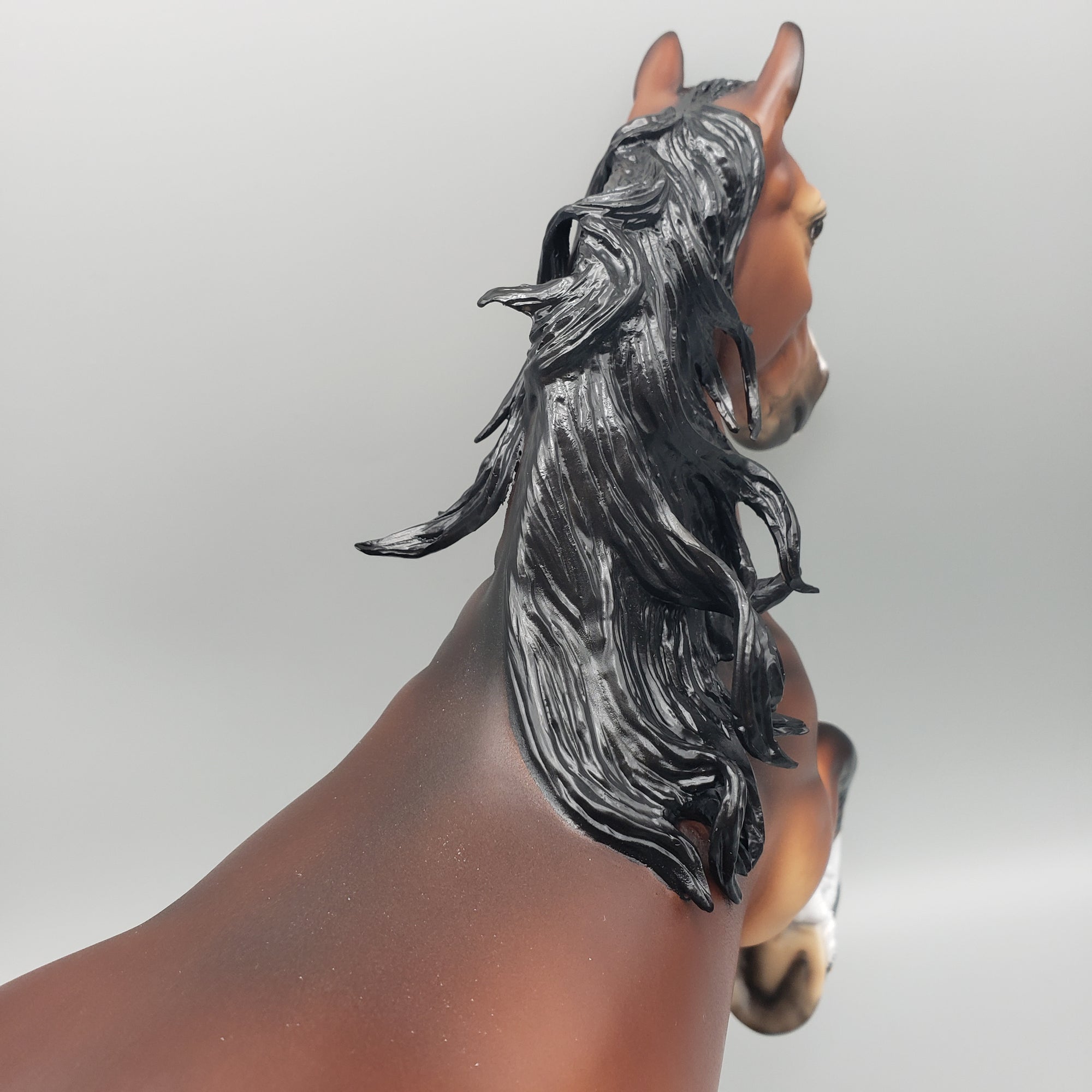 What If OOAK Dappled Bay Trotting Drafter By Ellen Robbins Best Offers 1/29/24