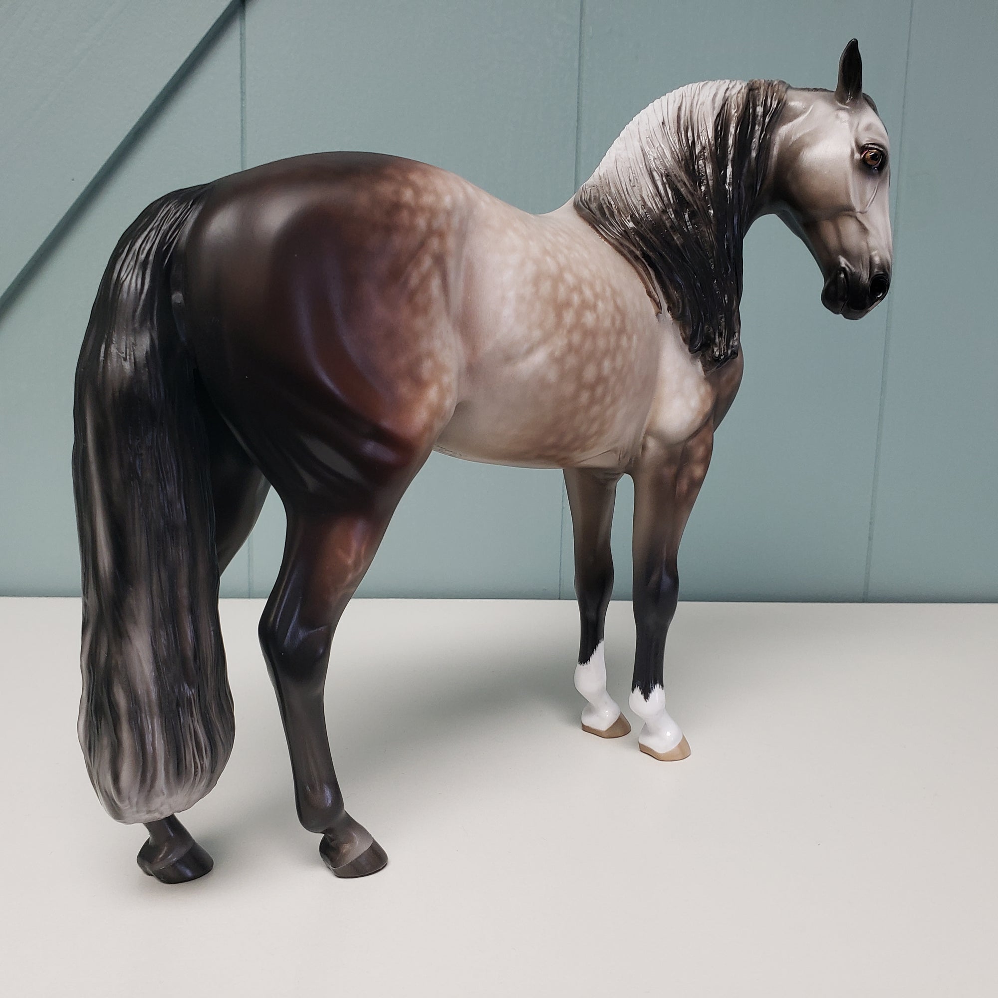 Magnifico OOAK Dappled Grey Andalusian By Sheryl Leisure Best Offers 2/5/24