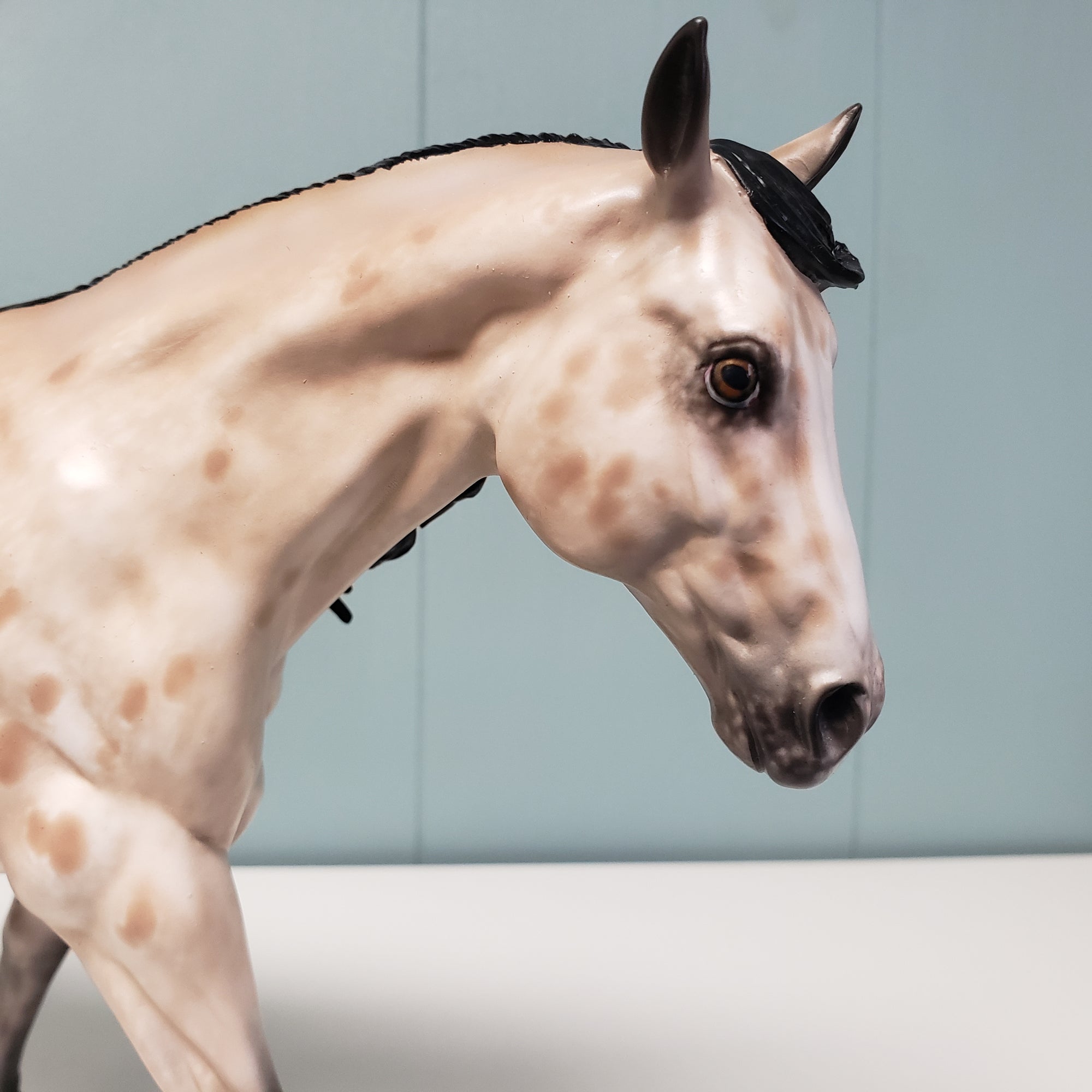 Swanky OOAK Appaloosa Running Stock Horse By Sheryl Leisure Best Offers 2/5/24