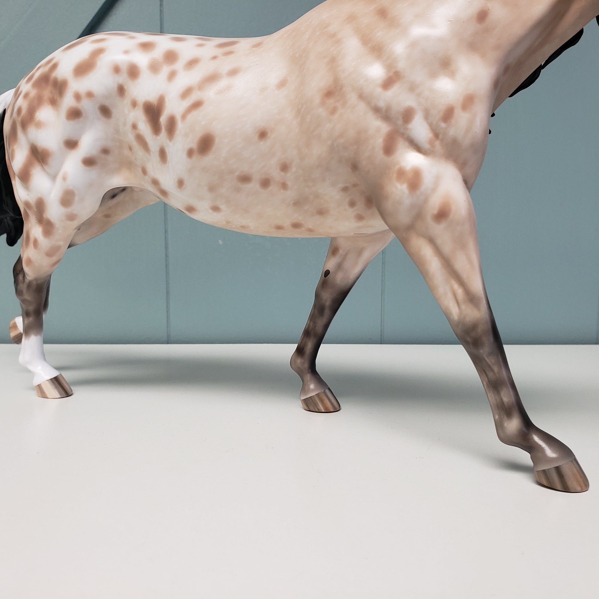 Swanky OOAK Appaloosa Running Stock Horse By Sheryl Leisure Best Offers 2/5/24