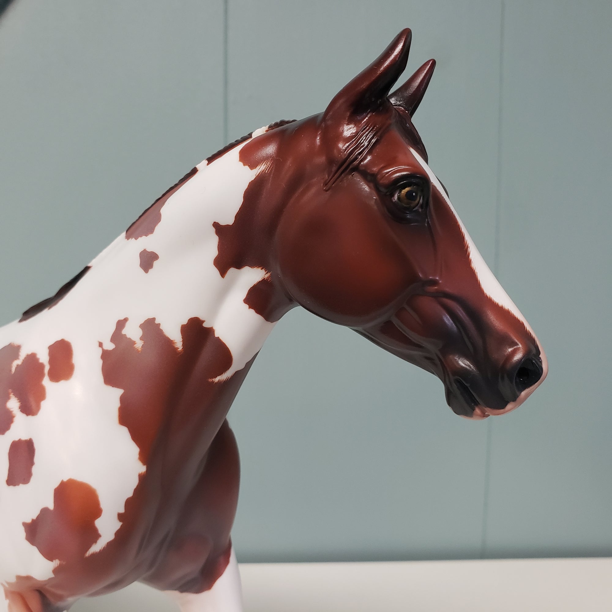 Millicent OOAK Red Roan Tobiano Palouse By Angela Marleau Best Offers 2/5/24