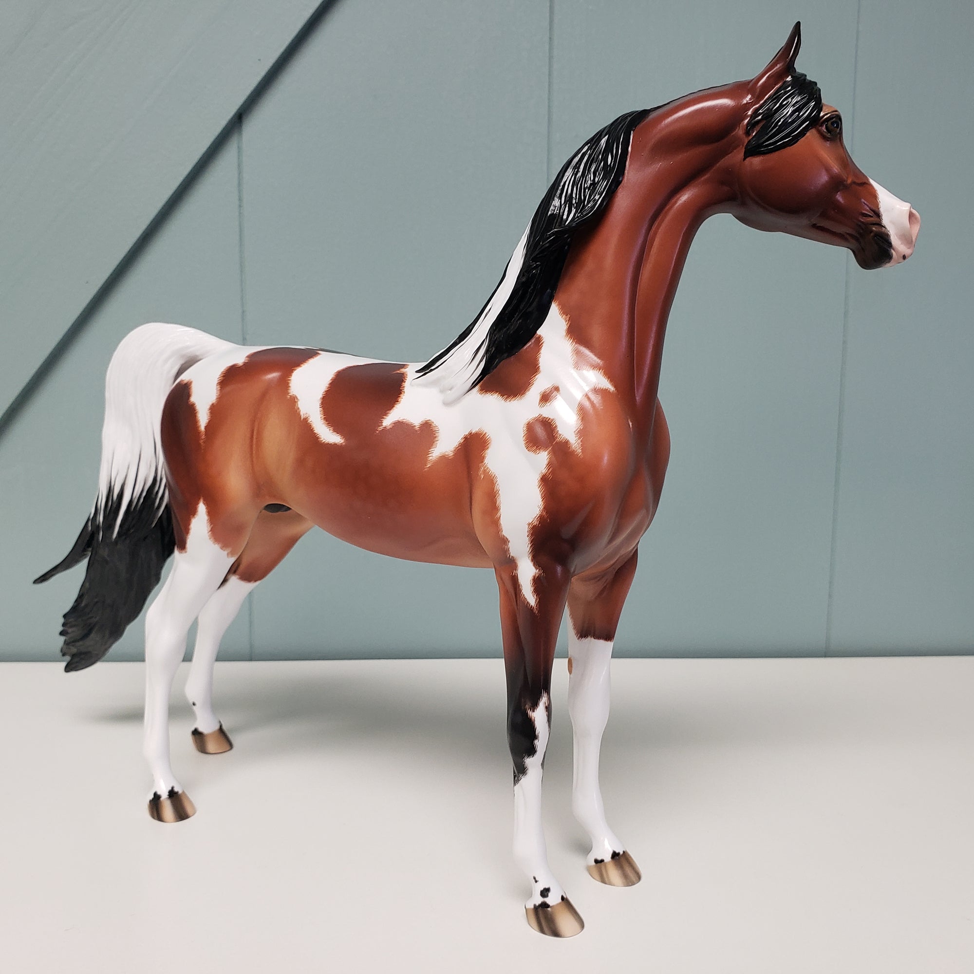 Zinj OOAK Dappled Bay Tobiano Arabian By Ellen Robbins Best Offers 2/5/24