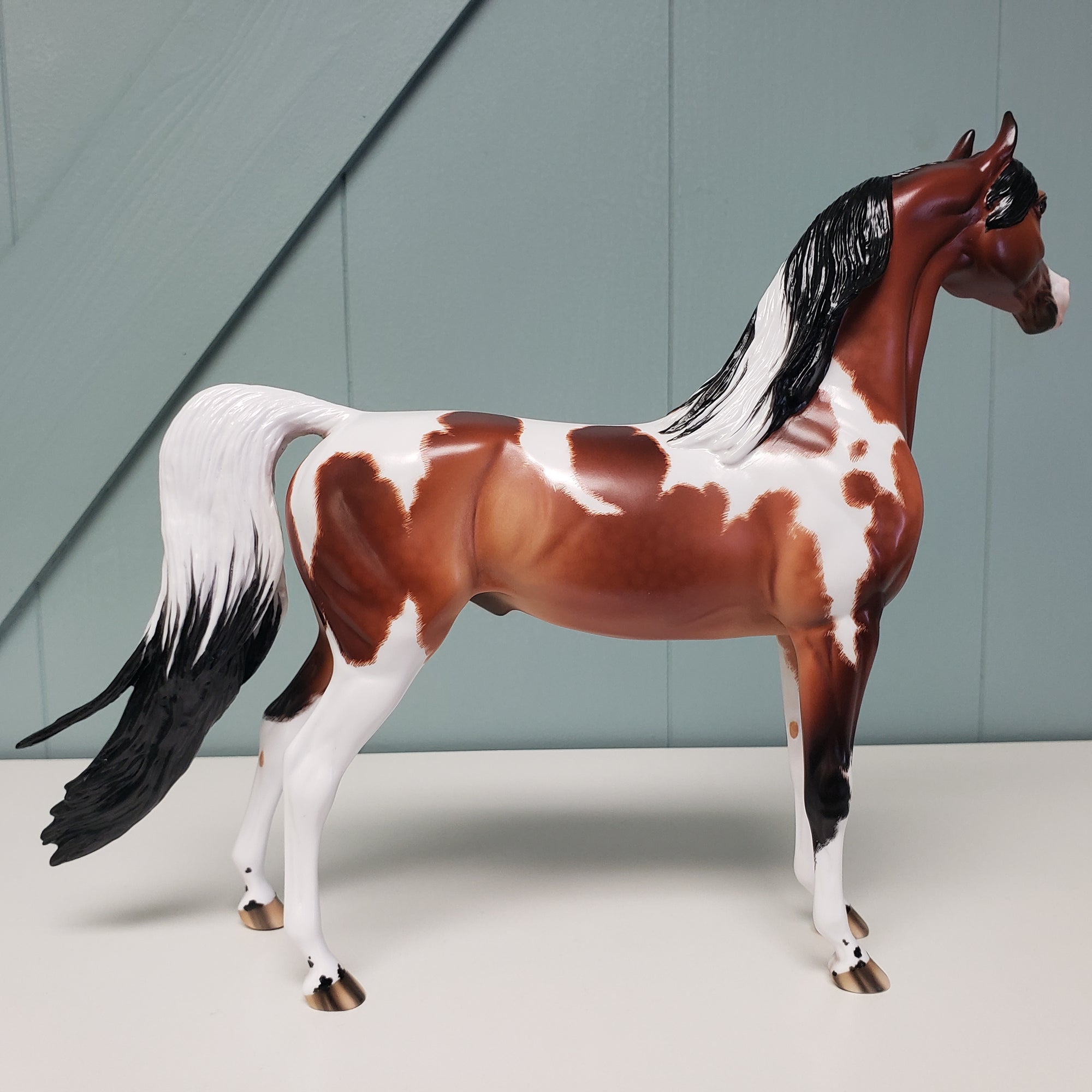 Zinj OOAK Dappled Bay Tobiano Arabian By Ellen Robbins Best Offers 2/5/24