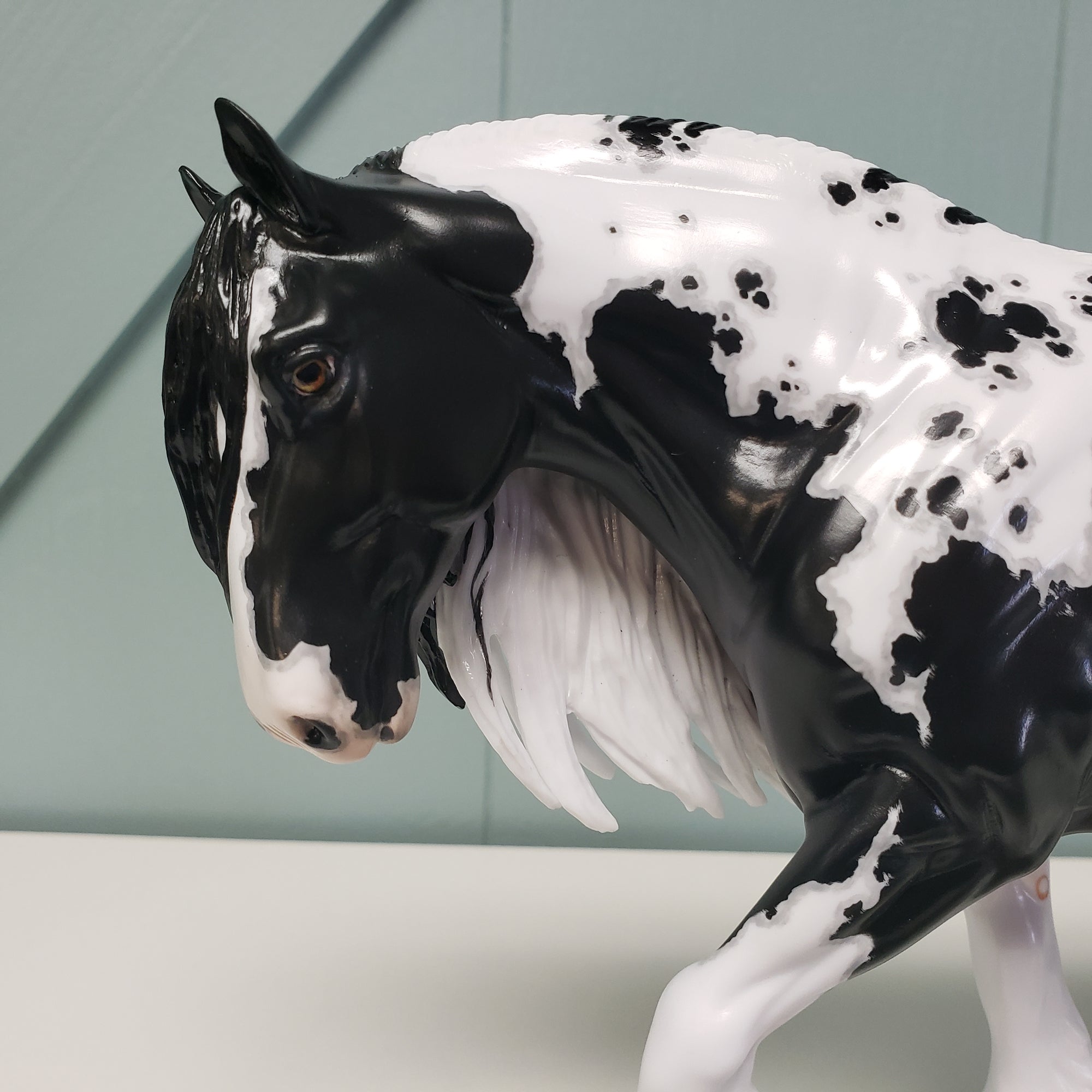 Antuli OOAK Black Tobiano Irish Cob By Jess Hamill Best Offers 2/5/24