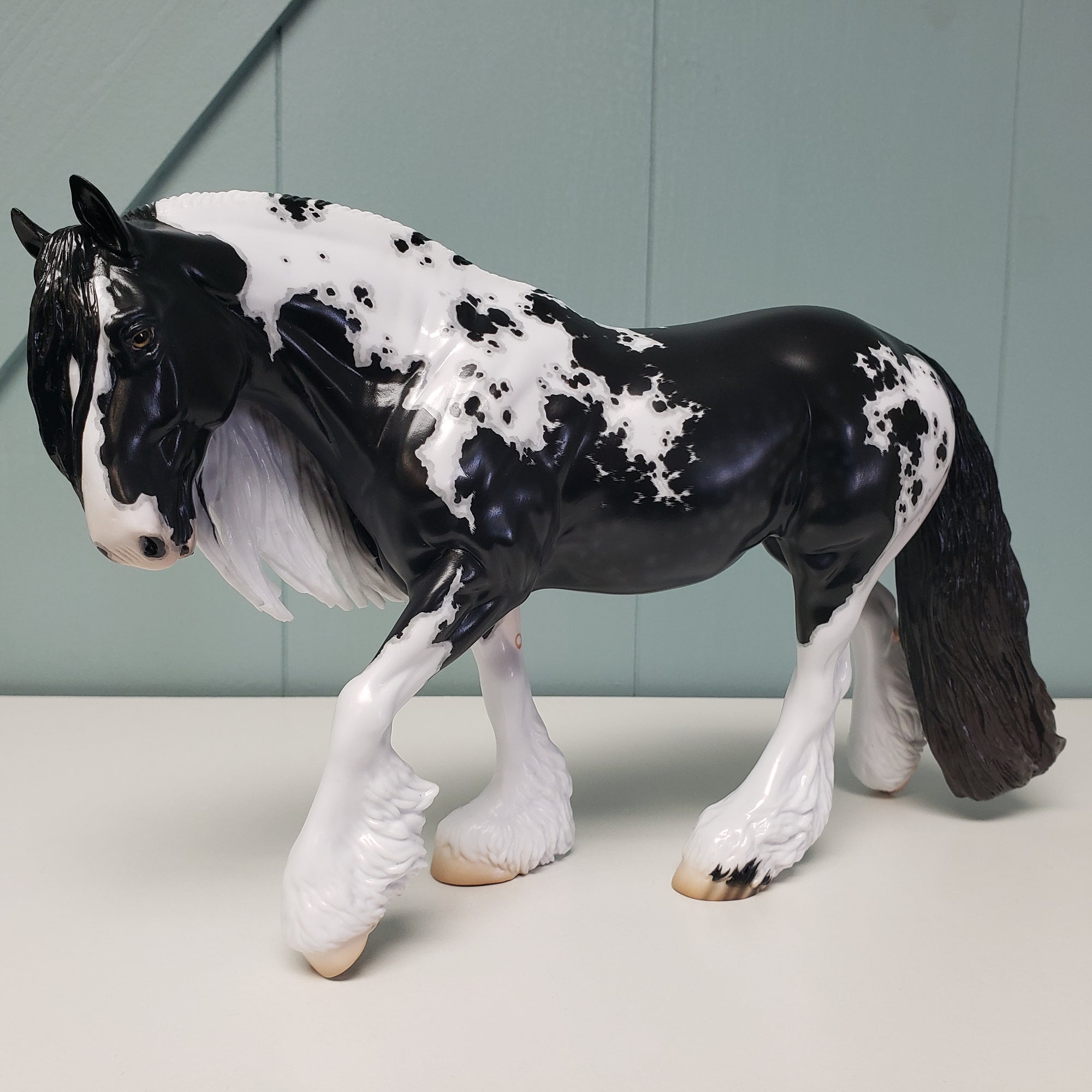 Antuli OOAK Black Tobiano Irish Cob By Jess Hamill Best Offers 2/5/24