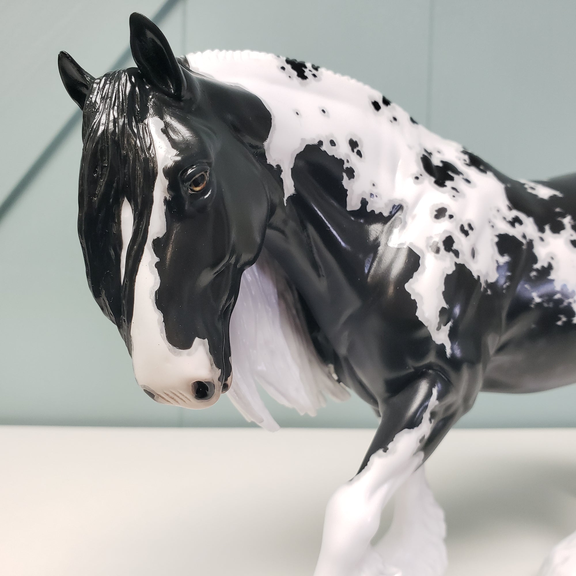 Antuli OOAK Black Tobiano Irish Cob By Jess Hamill Best Offers 2/5/24