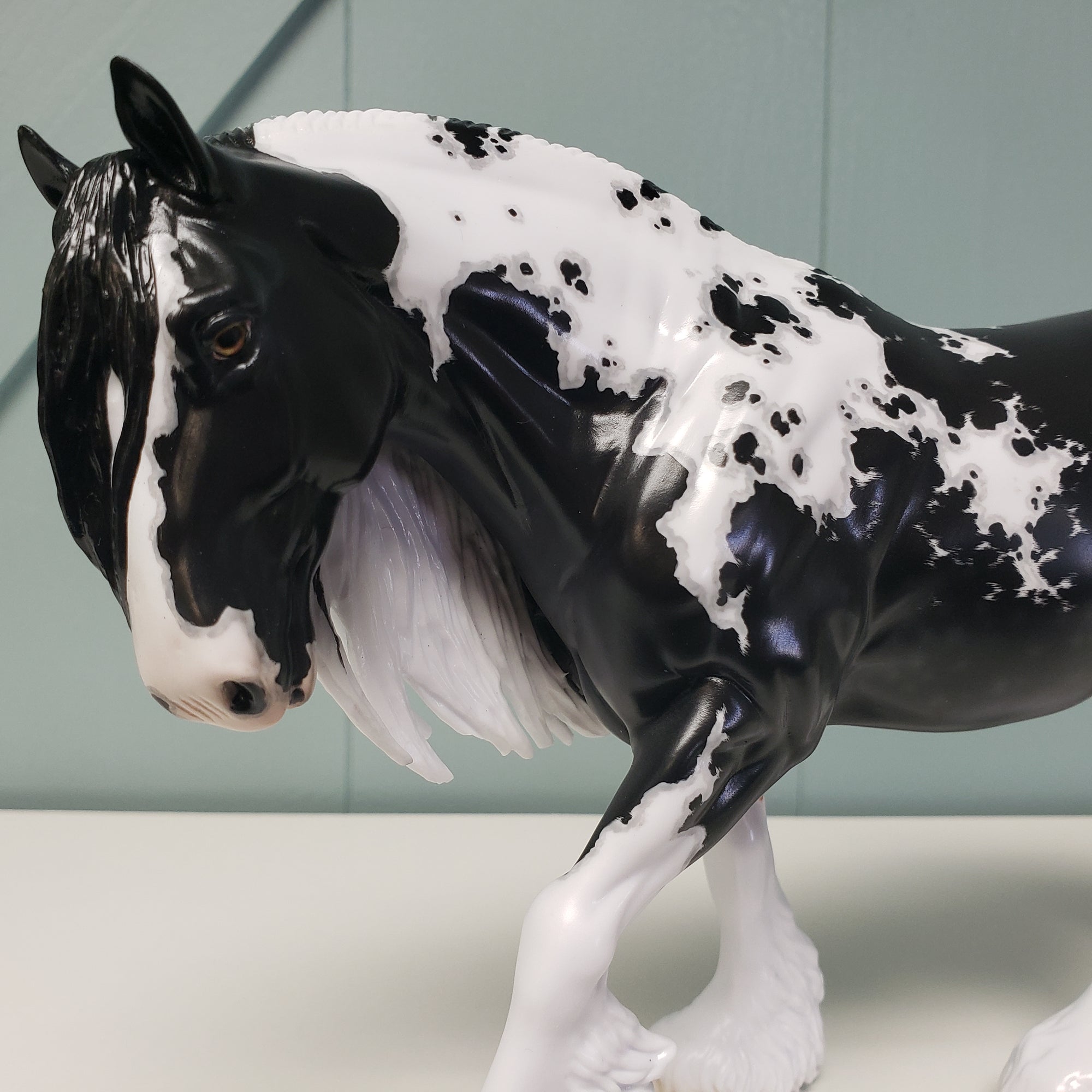 Antuli OOAK Black Tobiano Irish Cob By Jess Hamill Best Offers 2/5/24