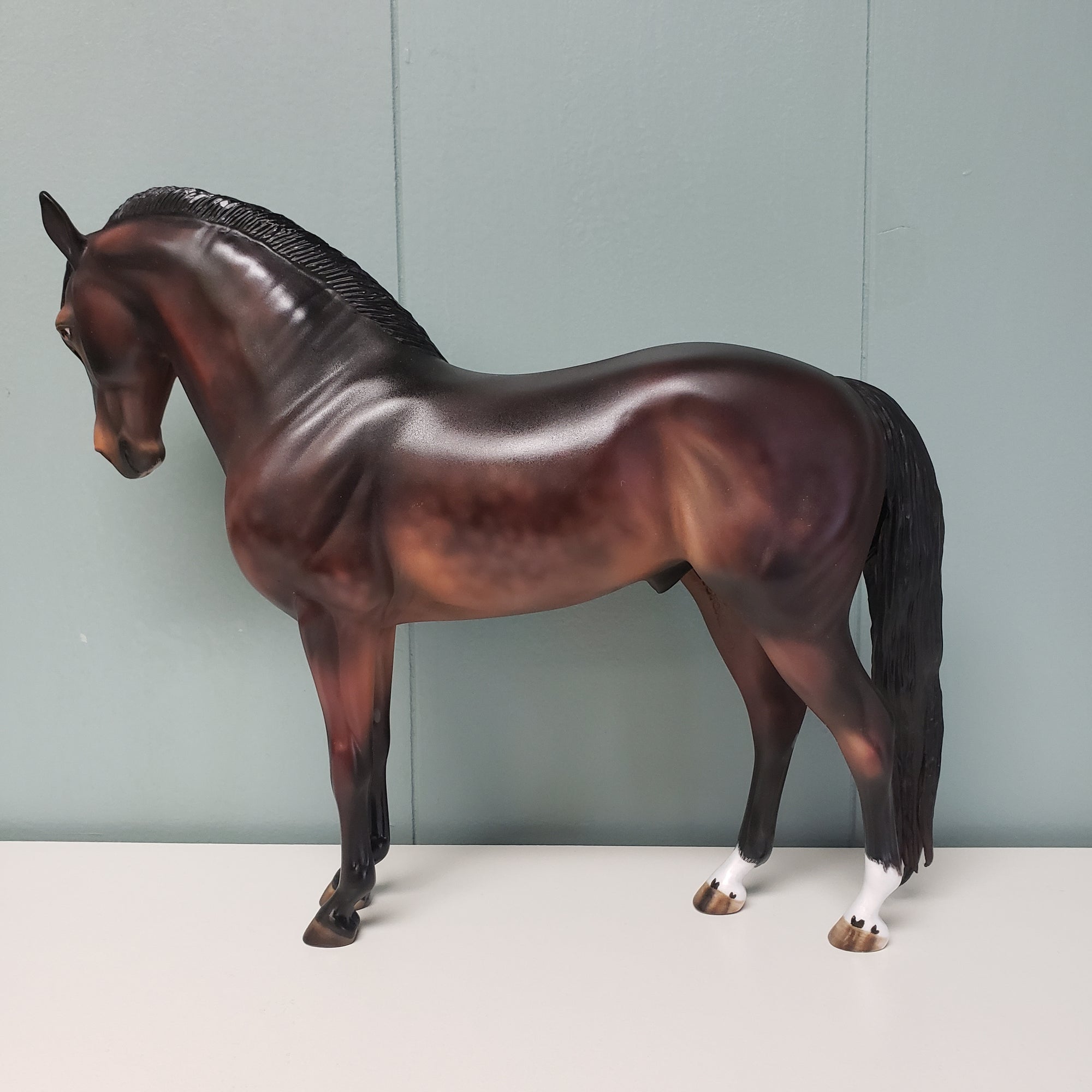 Chivalry OOAK Dappled BayAndalusian By Julie Keim Best Offers 2/12/24