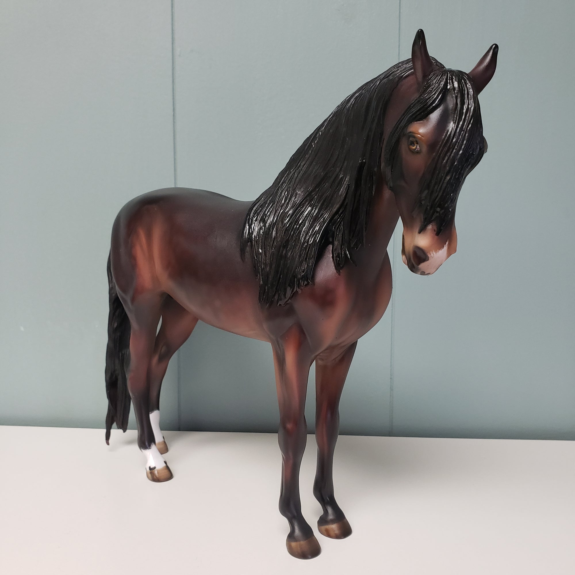 Chivalry OOAK Dappled BayAndalusian By Julie Keim Best Offers 2/12/24