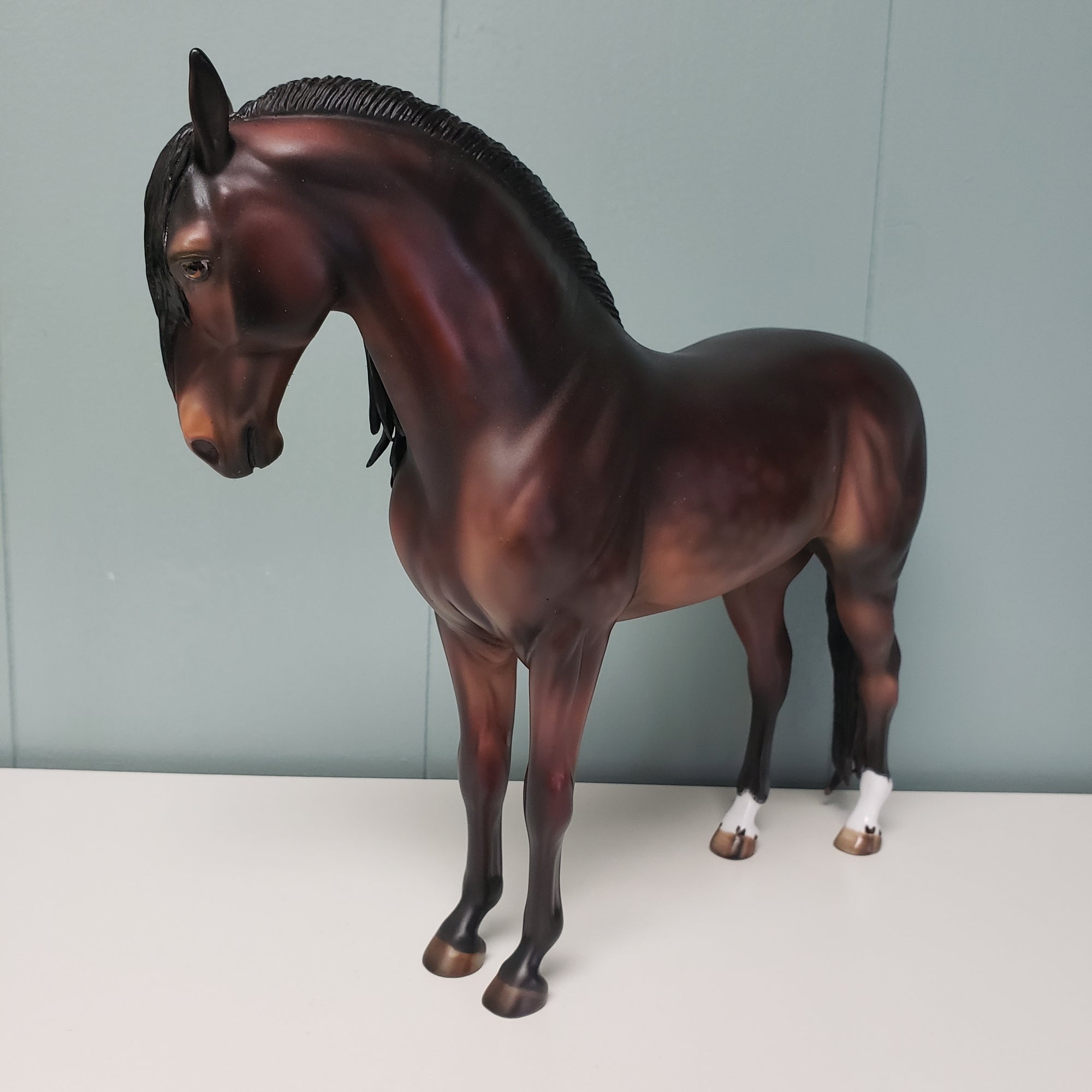 Chivalry OOAK Dappled BayAndalusian By Julie Keim Best Offers 2/12/24