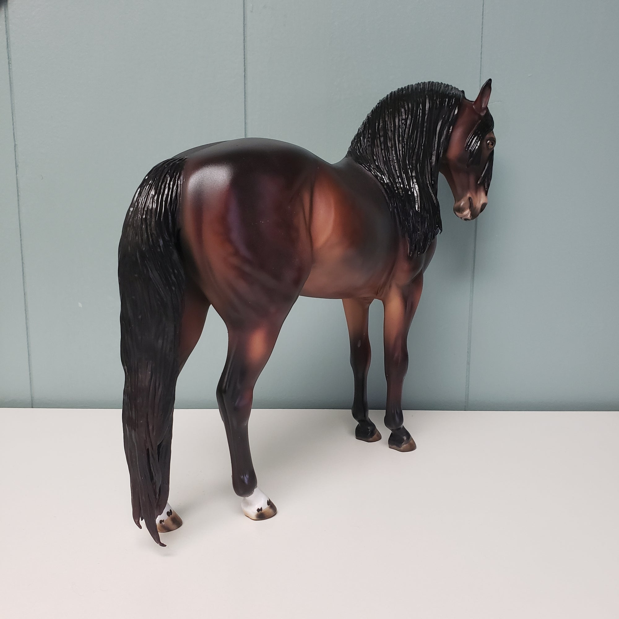 Chivalry OOAK Dappled BayAndalusian By Julie Keim Best Offers 2/12/24