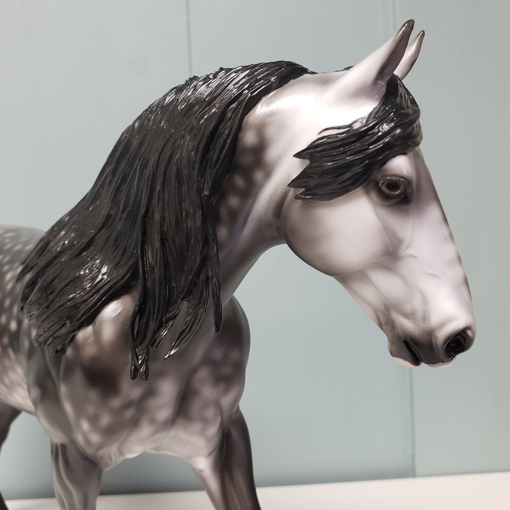 Out For Love OOAK Dark Dapple Grey Irish Draught By Ashley Palmer Best Offers 2/12/24