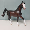 Marie Belle OOAK Dappled Sunburnt Black Arabian Mare By Sheryl Leisure Best Offers 2/12/24