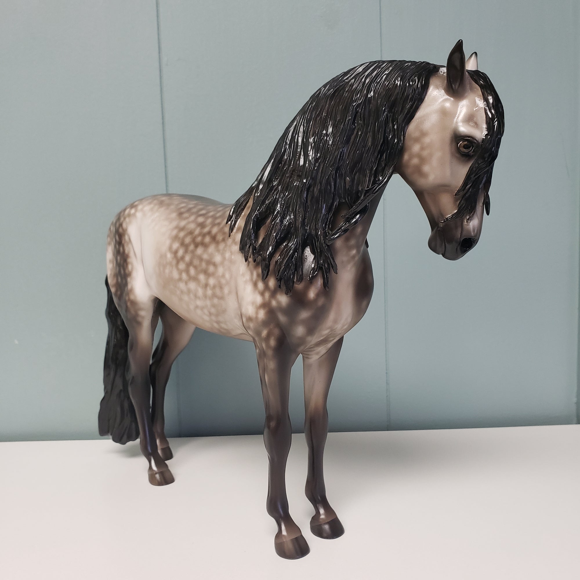 Spicy Aztec OOAK Dappled Grey Andalusian By Sheryl Leisure Best Offers 2/12/24