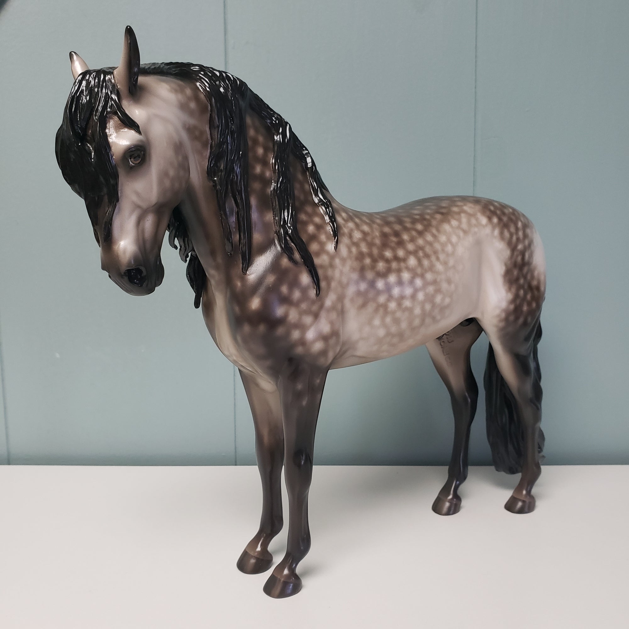 Spicy Aztec OOAK Dappled Grey Andalusian By Sheryl Leisure Best Offers 2/12/24