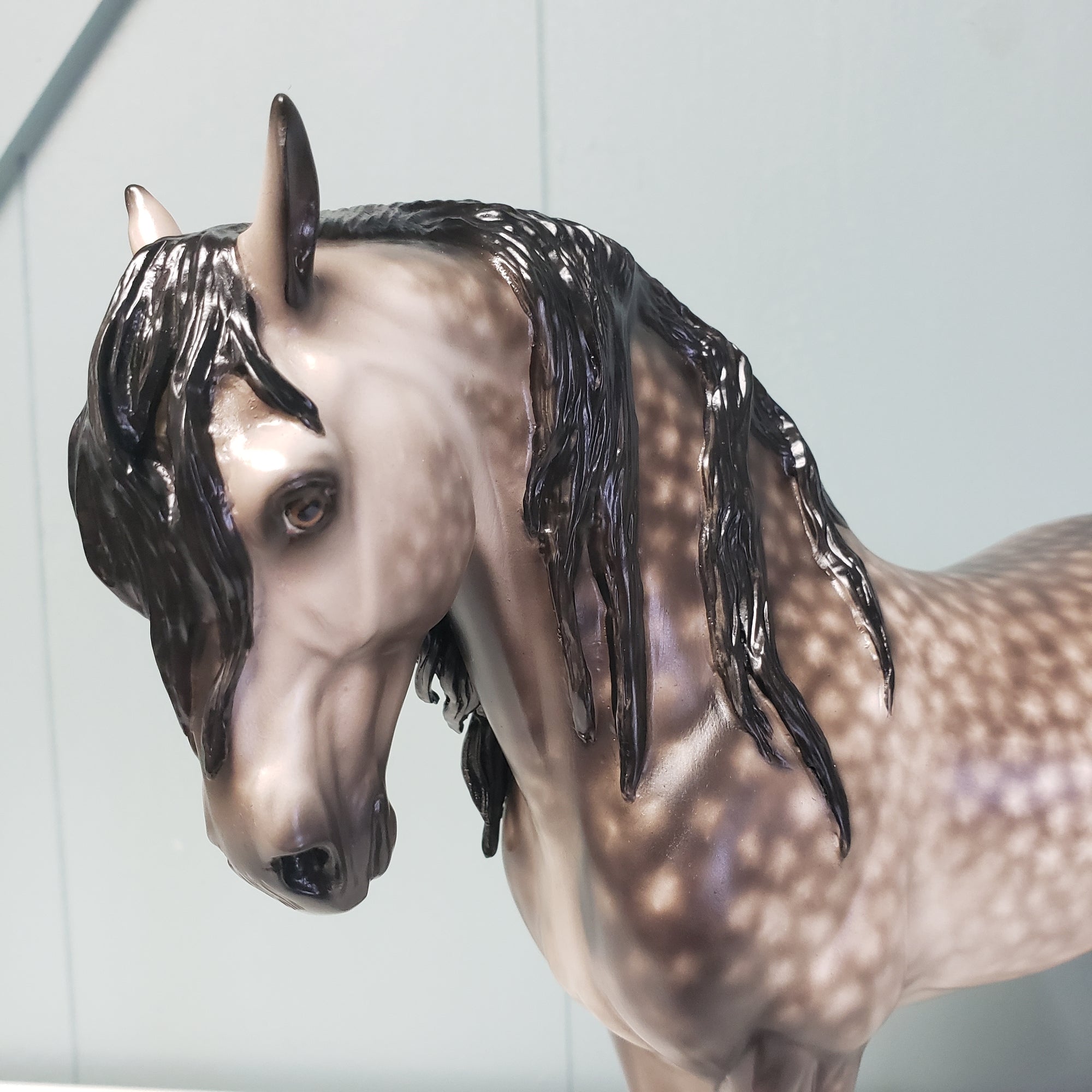 Spicy Aztec OOAK Dappled Grey Andalusian By Sheryl Leisure Best Offers 2/12/24